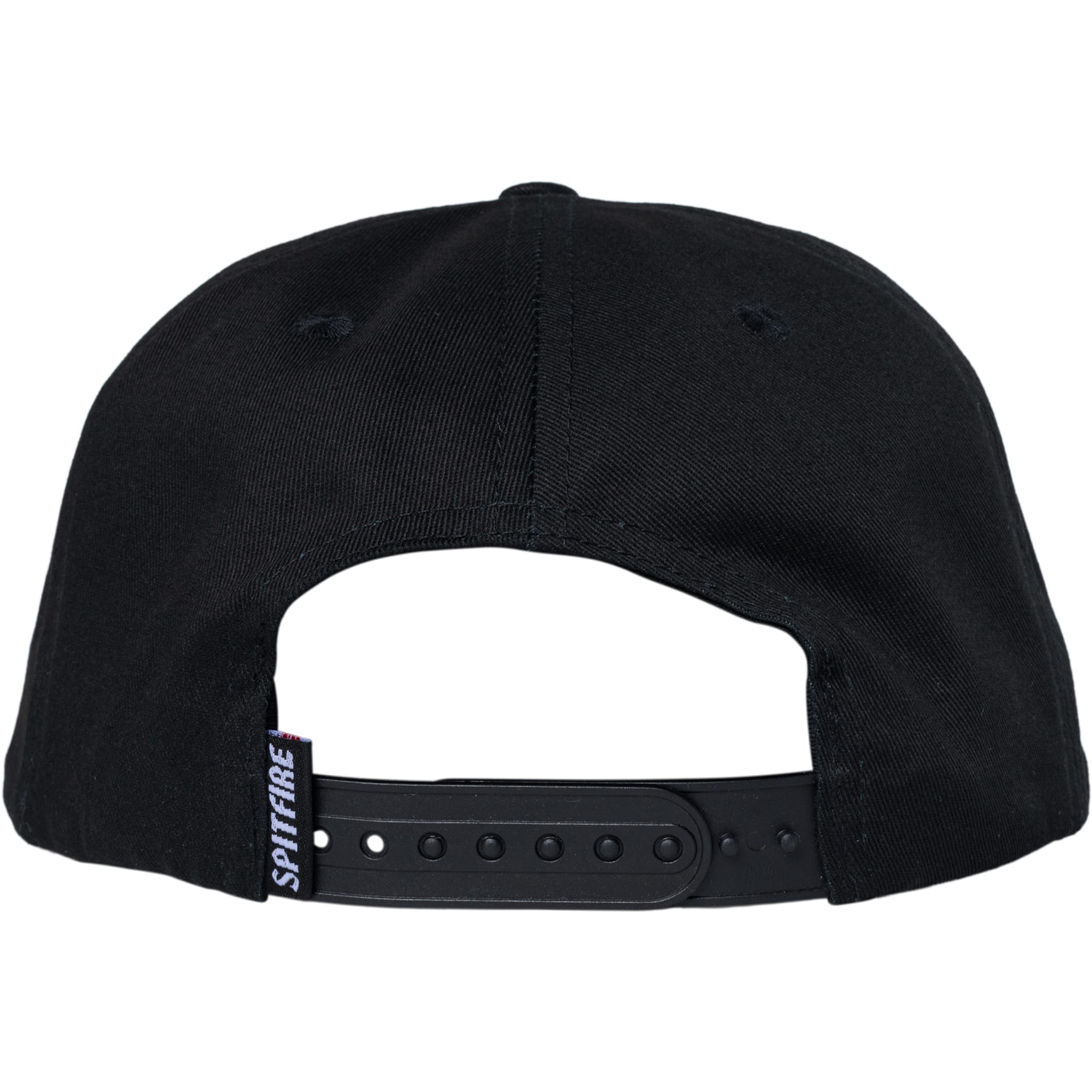Spitfire LTB Arch Snapback Hat Black White Hats
