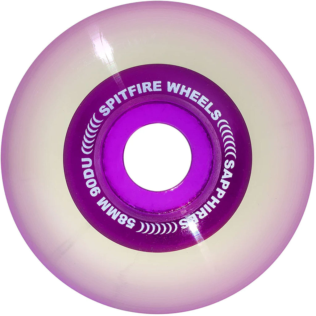 Spitfire Sapphire Purple 90d 58mm Skateboard Wheels Skateboard Wheels
