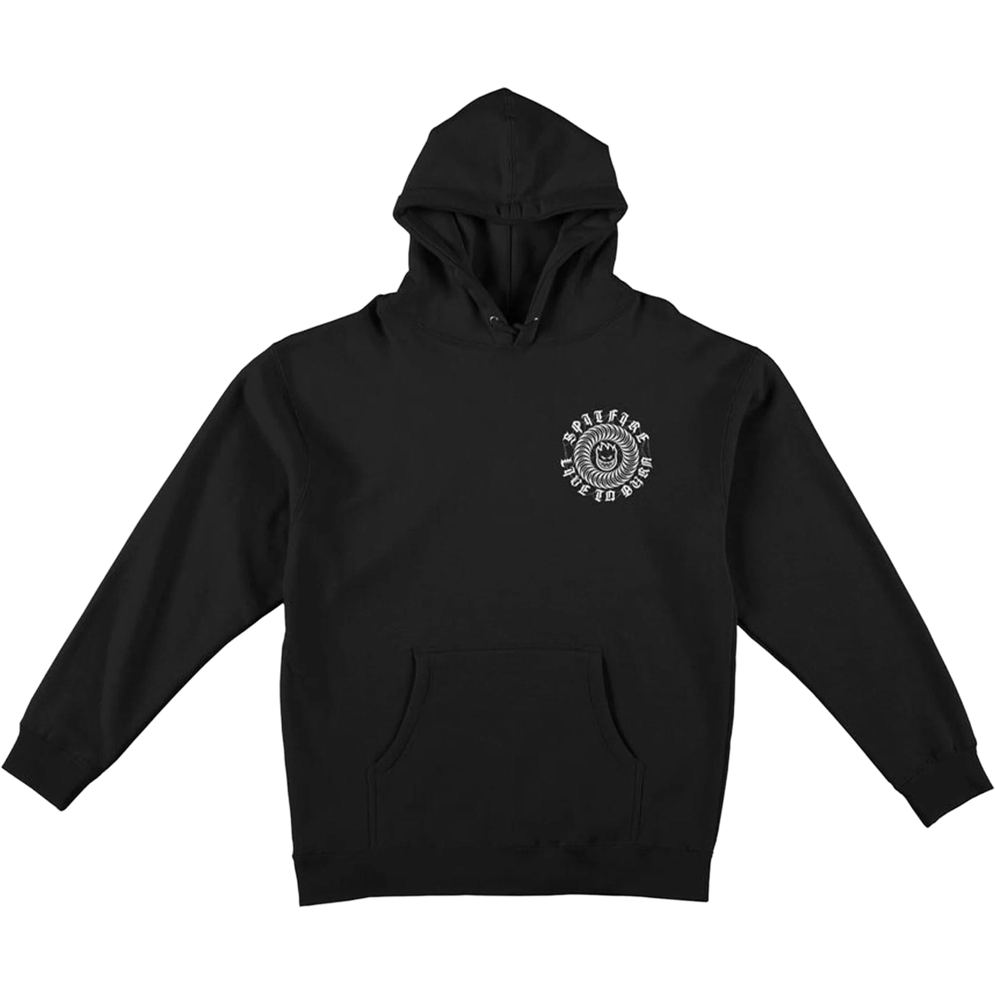 Spitfire Web Classic Hoodie Black Sweatshirts