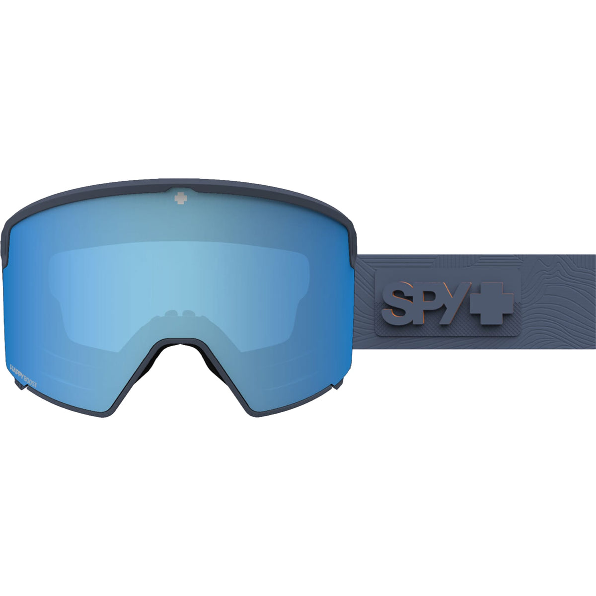 Spy Crosspoint Snow Goggle Navy Sea Of Peaks Happy Boost Ice Blue Mirror 2027 Goggles