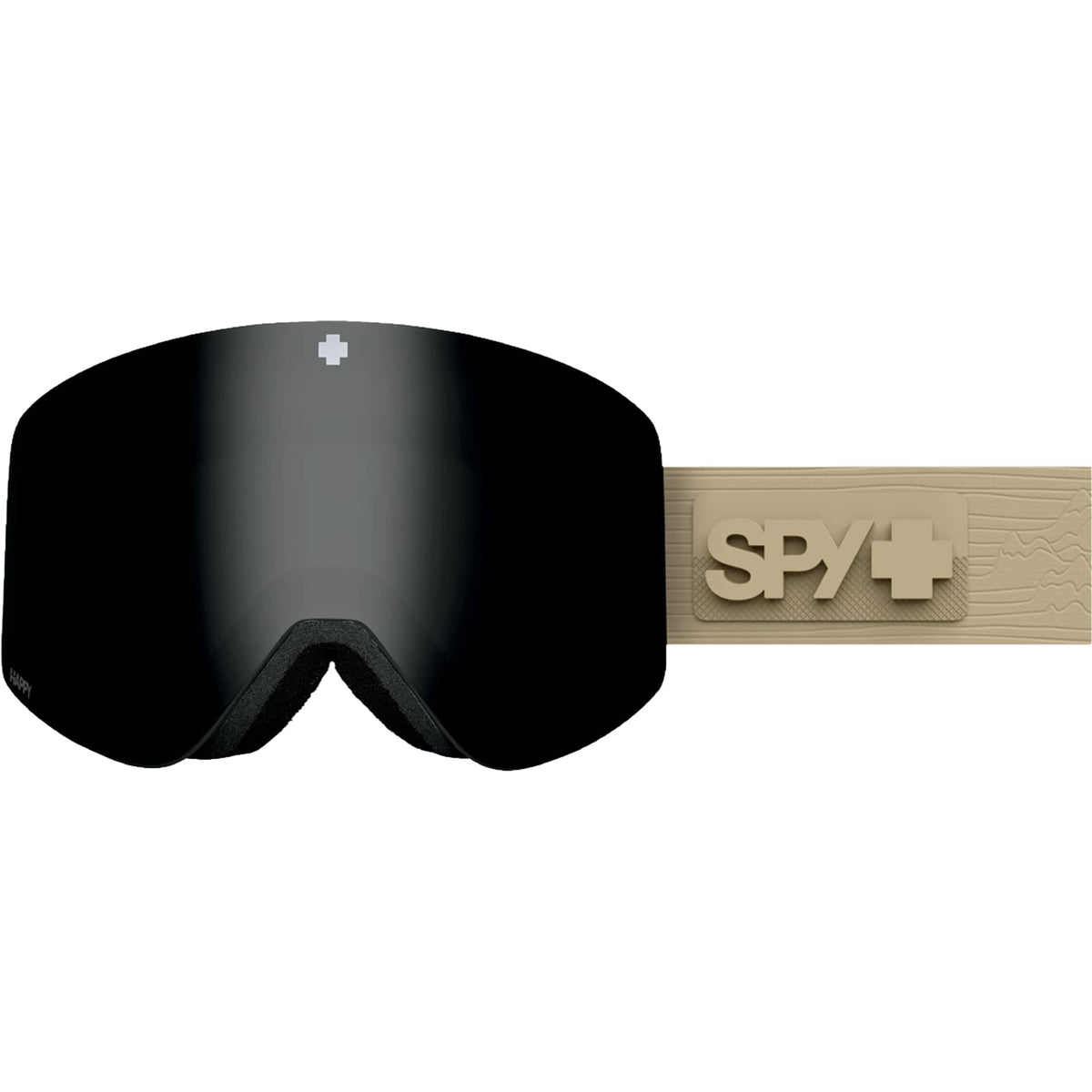 Spy Marauder Snow Goggle Tan MTN Lines Happy Grey Green Black Mirror 2027 Goggles