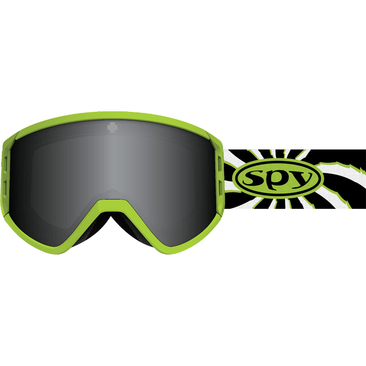 Spy Raider Snow Goggle Spiral Bronze Black Mirror 2027 Goggles