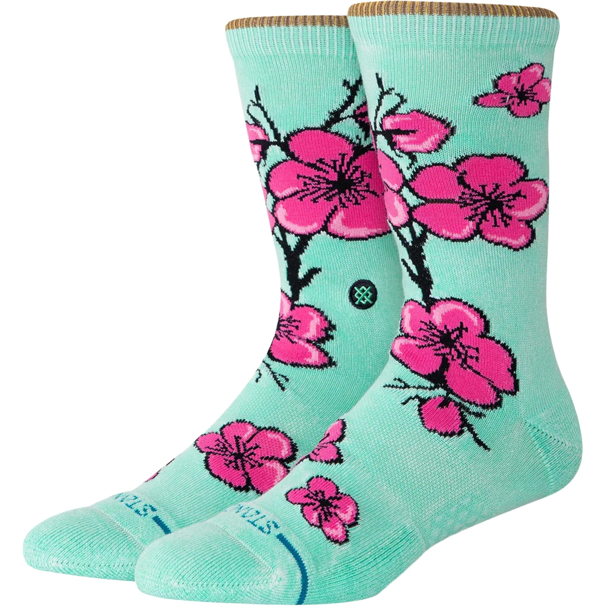 Stance 99 Cents Crew Sock Jade Socks