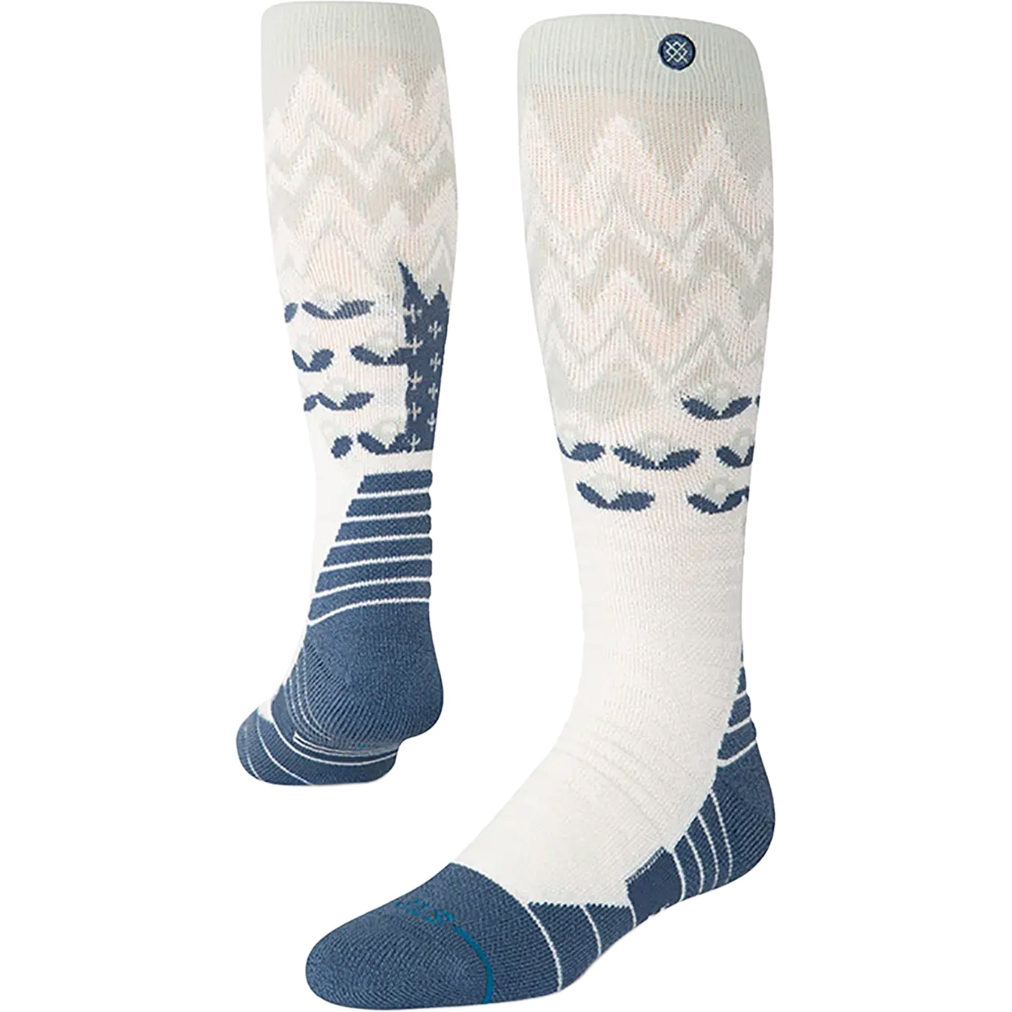 Stance Alpine Mid Snow Socks Pale Blue Snowboard Socks