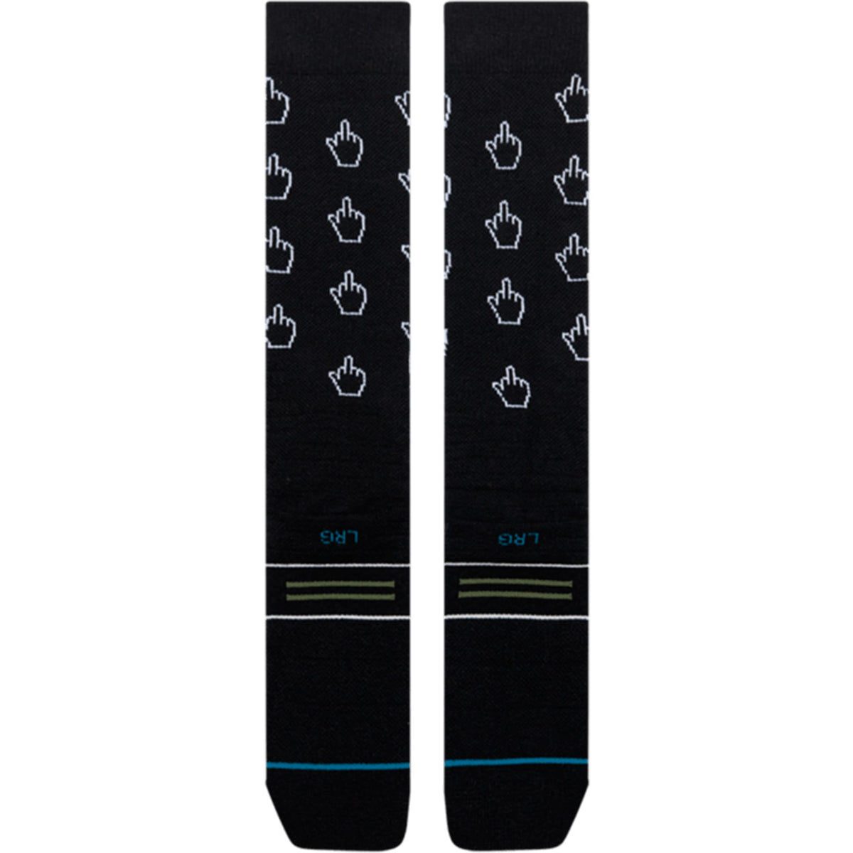 Stance Cursor Mid Poly OTC Snow Socks Snowboard Socks