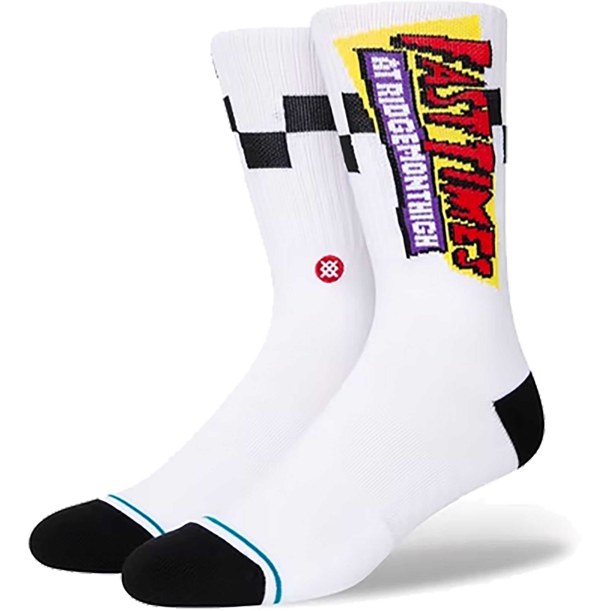 Stance Gnarly Crew White Socks