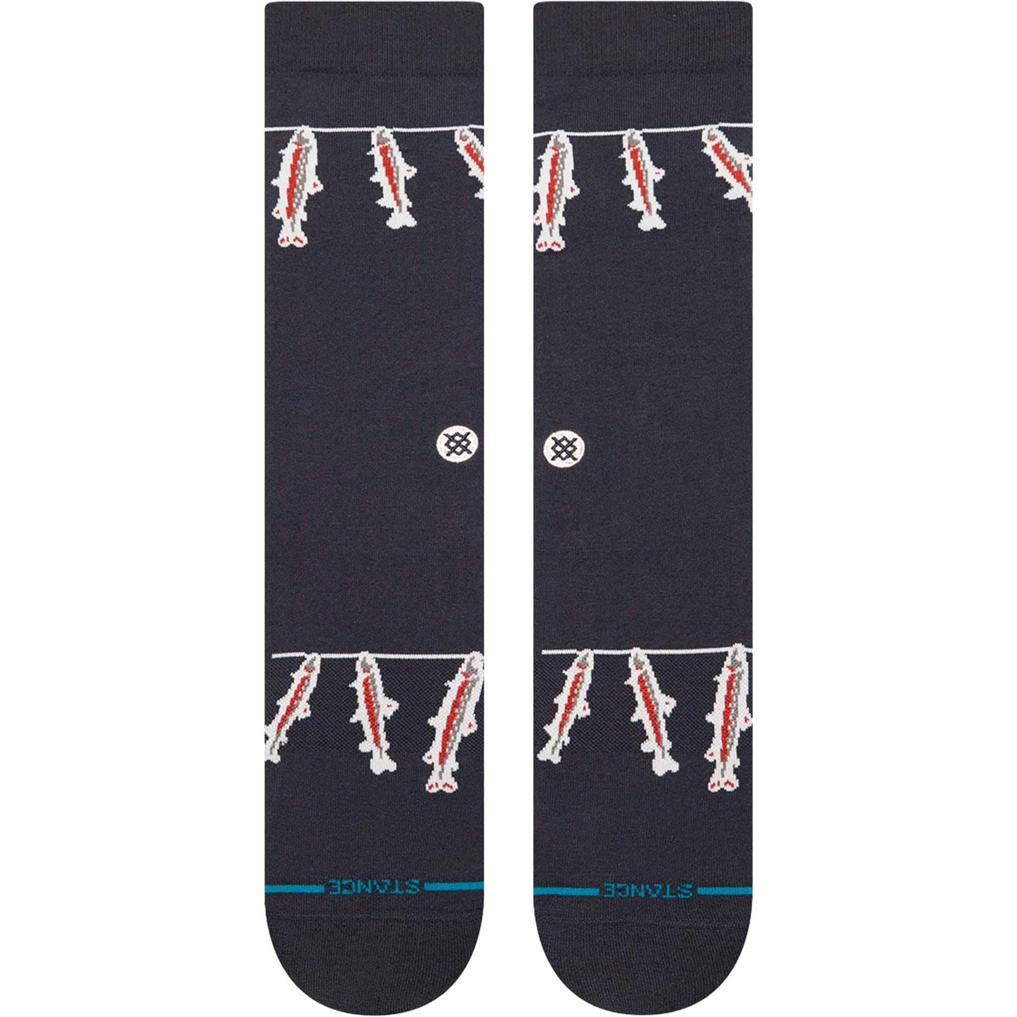Stance Gone Fishin' Crew Socks Navy Socks