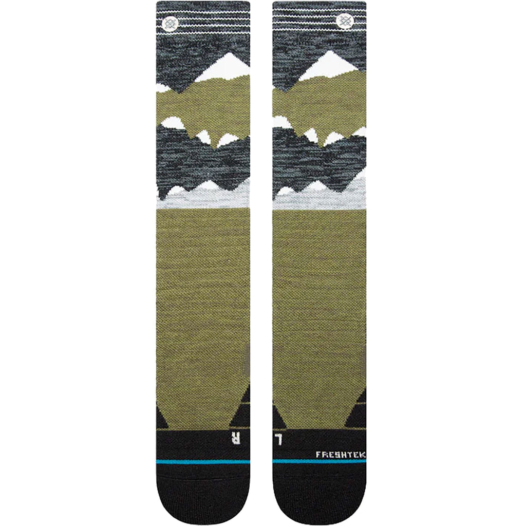 Stance Lonely Peaks Snowboard Socks Teal Snowboard Socks