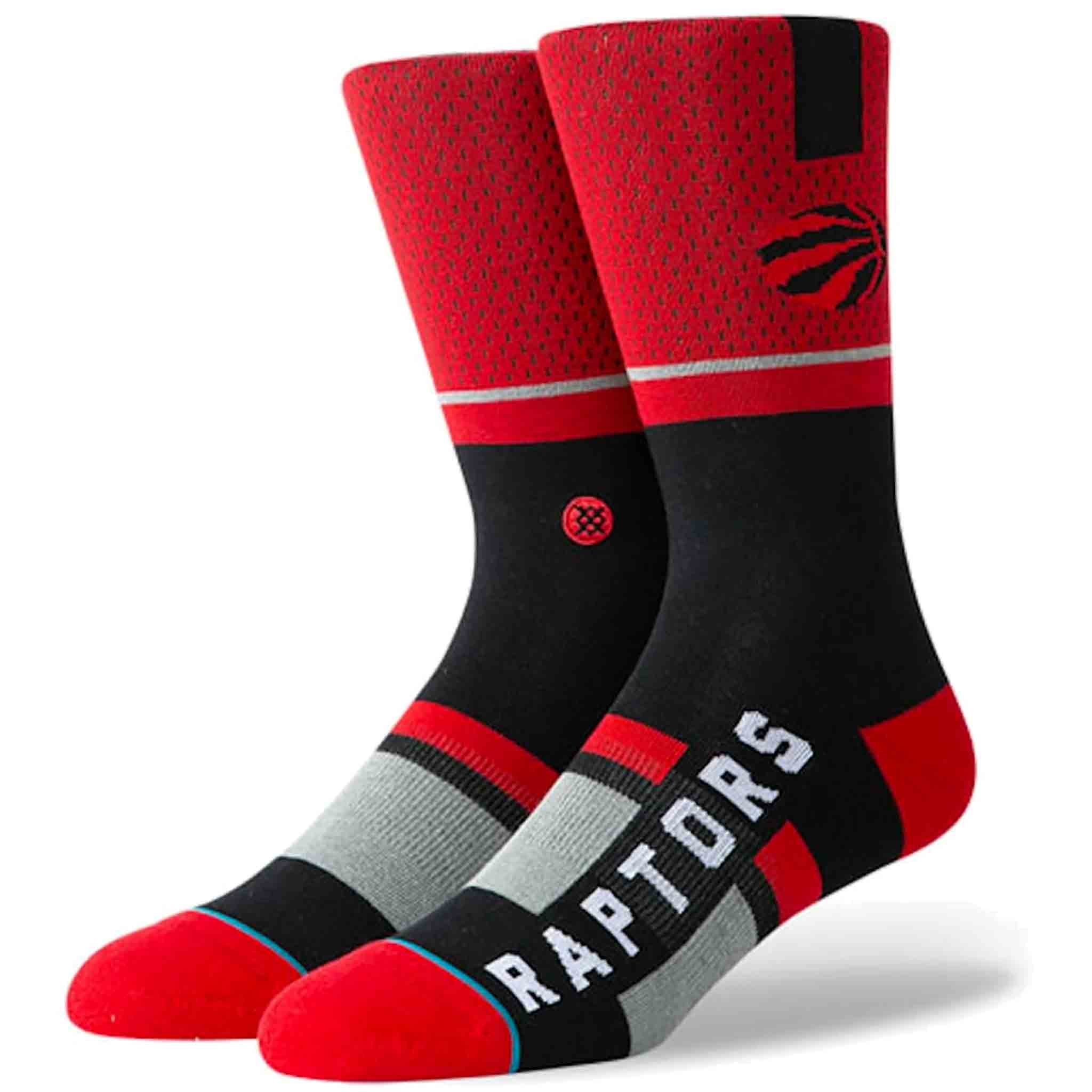 Stance NBA Toronto Raptors Shortcut 2 Red Socks