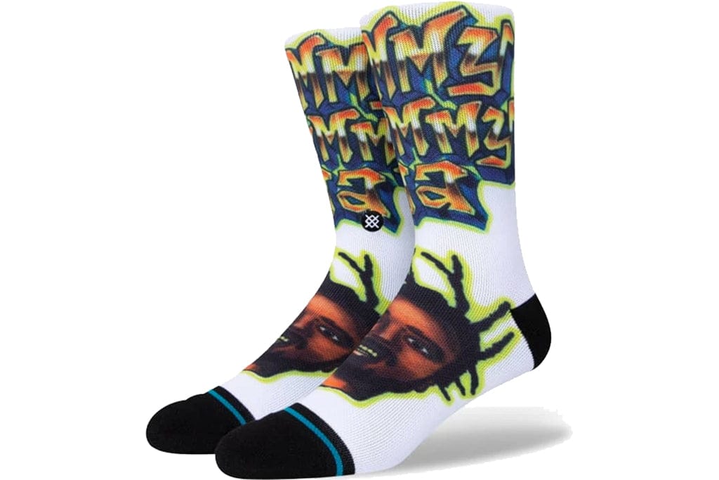 Stance Shimmy Shimmy Ya White Socks