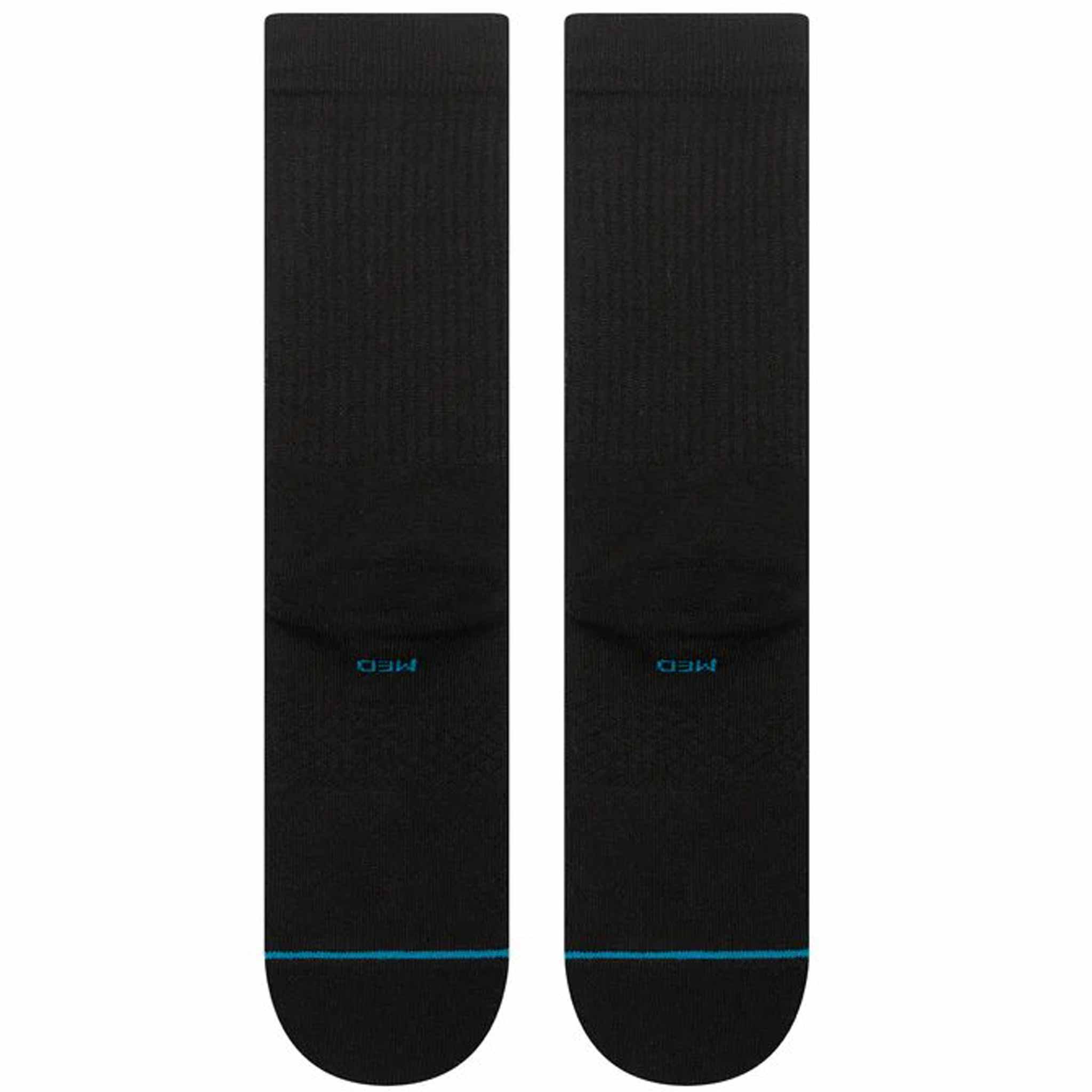 Stance Twiggy Crew Sock Black Socks