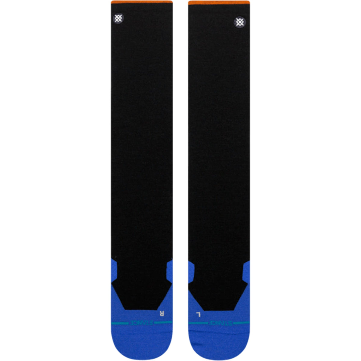 Stance Two Tone Black Wool OTC Snow Socks Snowboard Socks