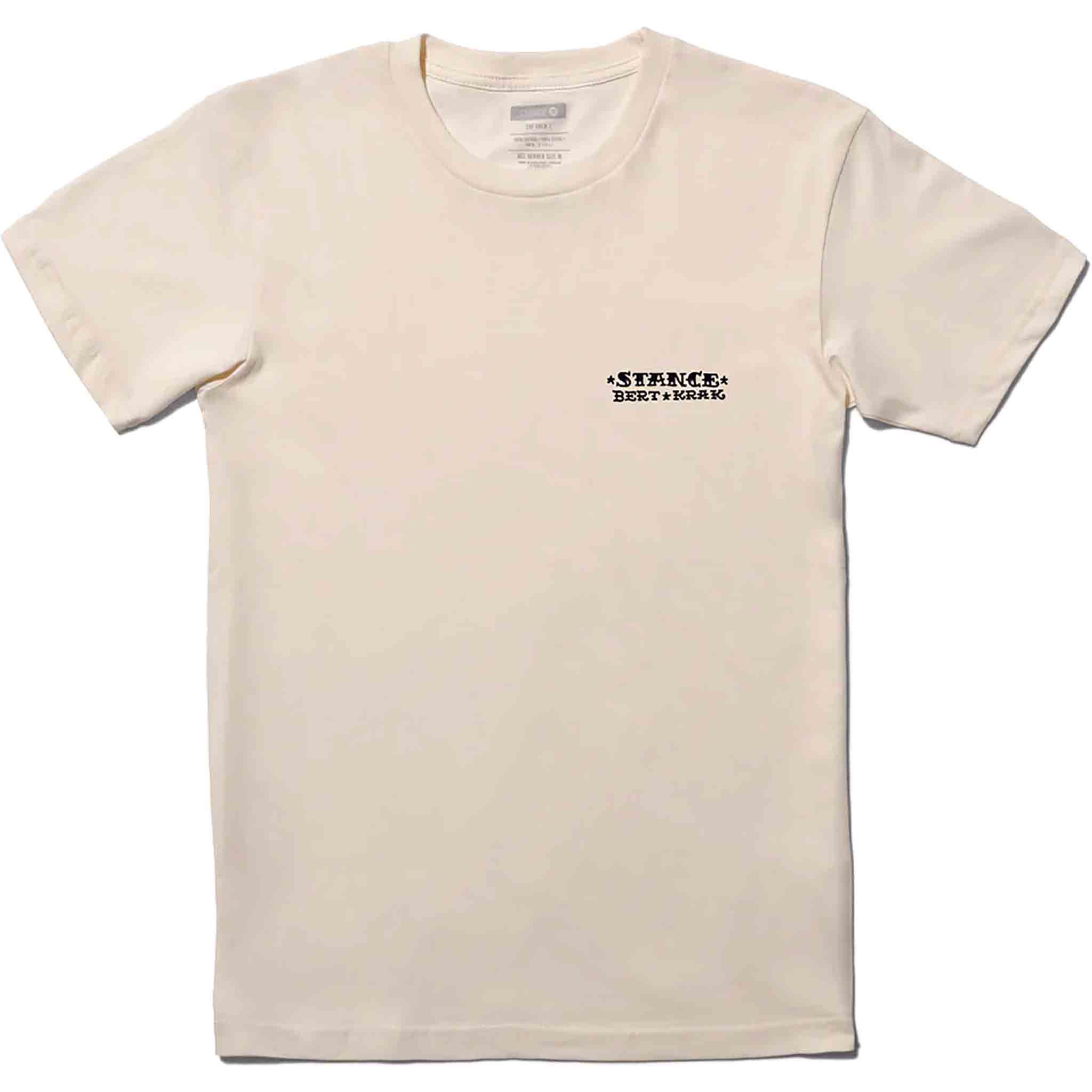 Stance X Bert Krak Flash Tee Canvas T Shirt
