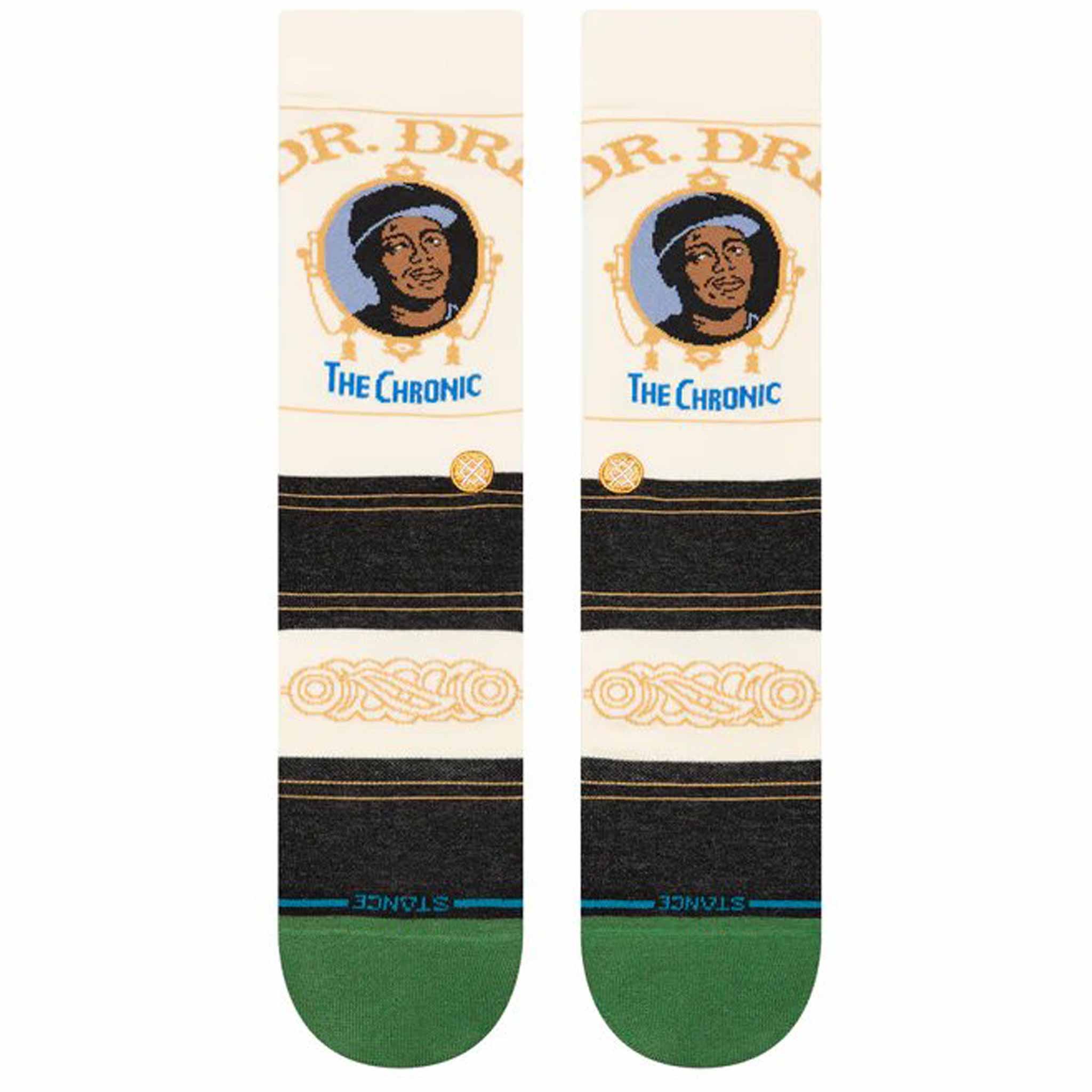 Stance X Dr. Dre The Chronic Crew Sock Black Socks