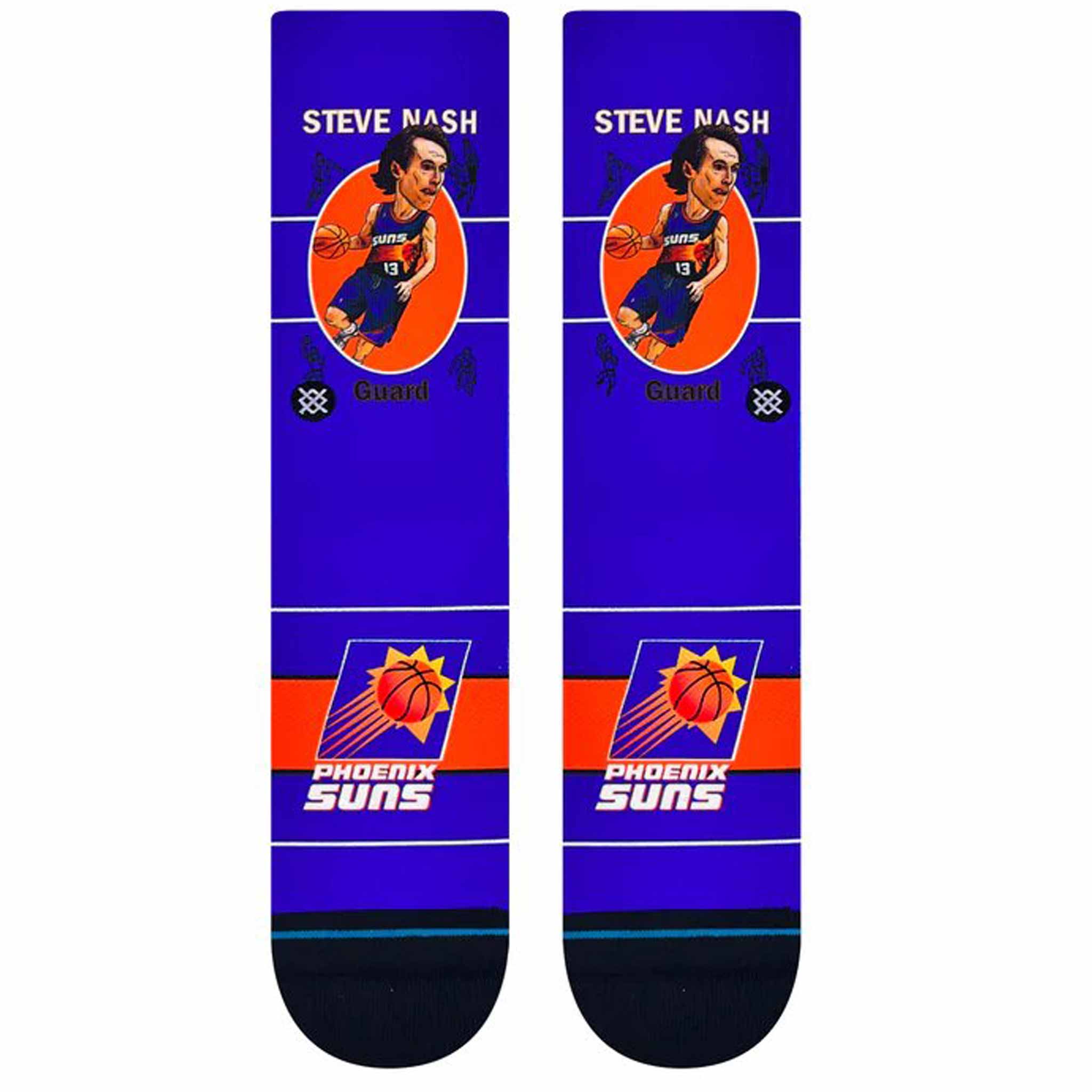Stance X NBA Retro Bighead Crew Sock Nash Socks