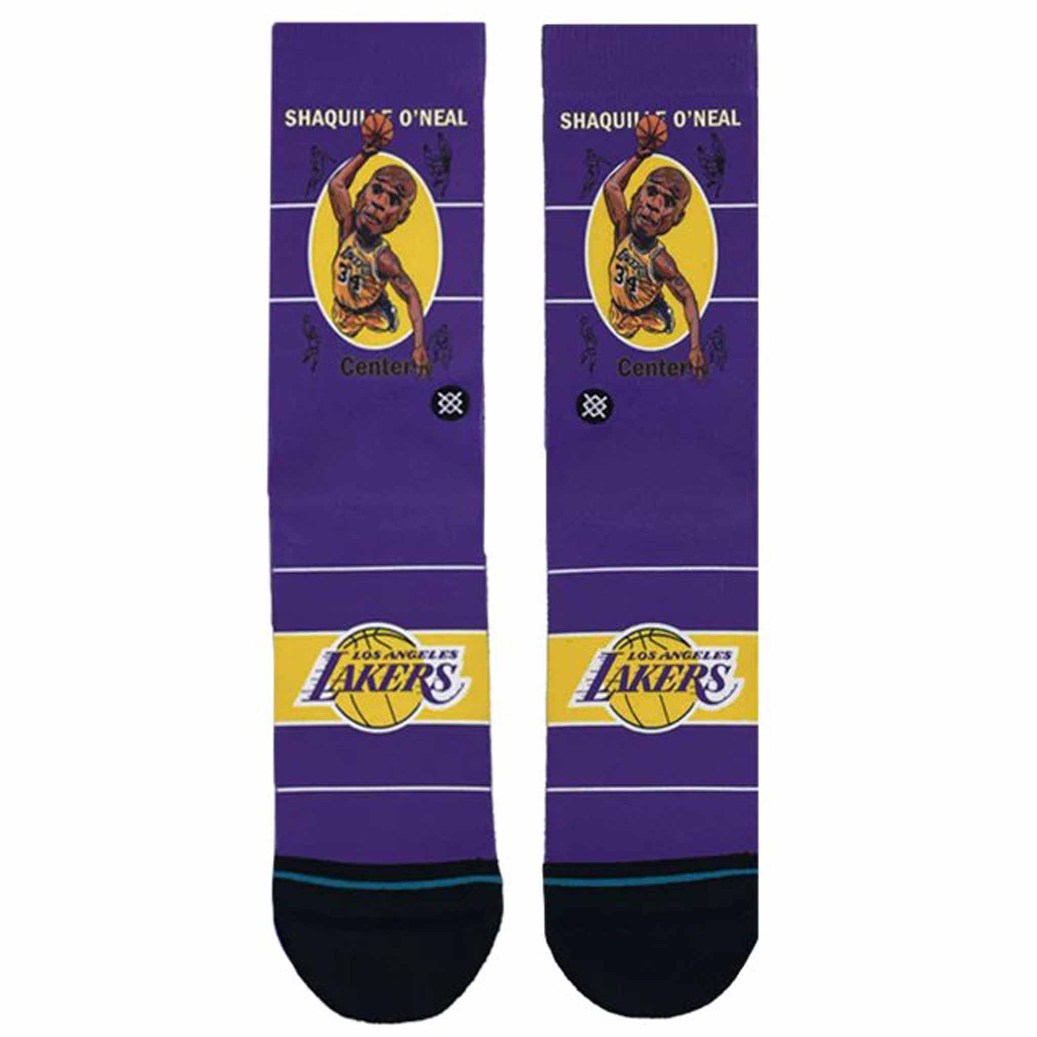 Stance X NBA Retro Bighead Crew Sock Shaq Socks