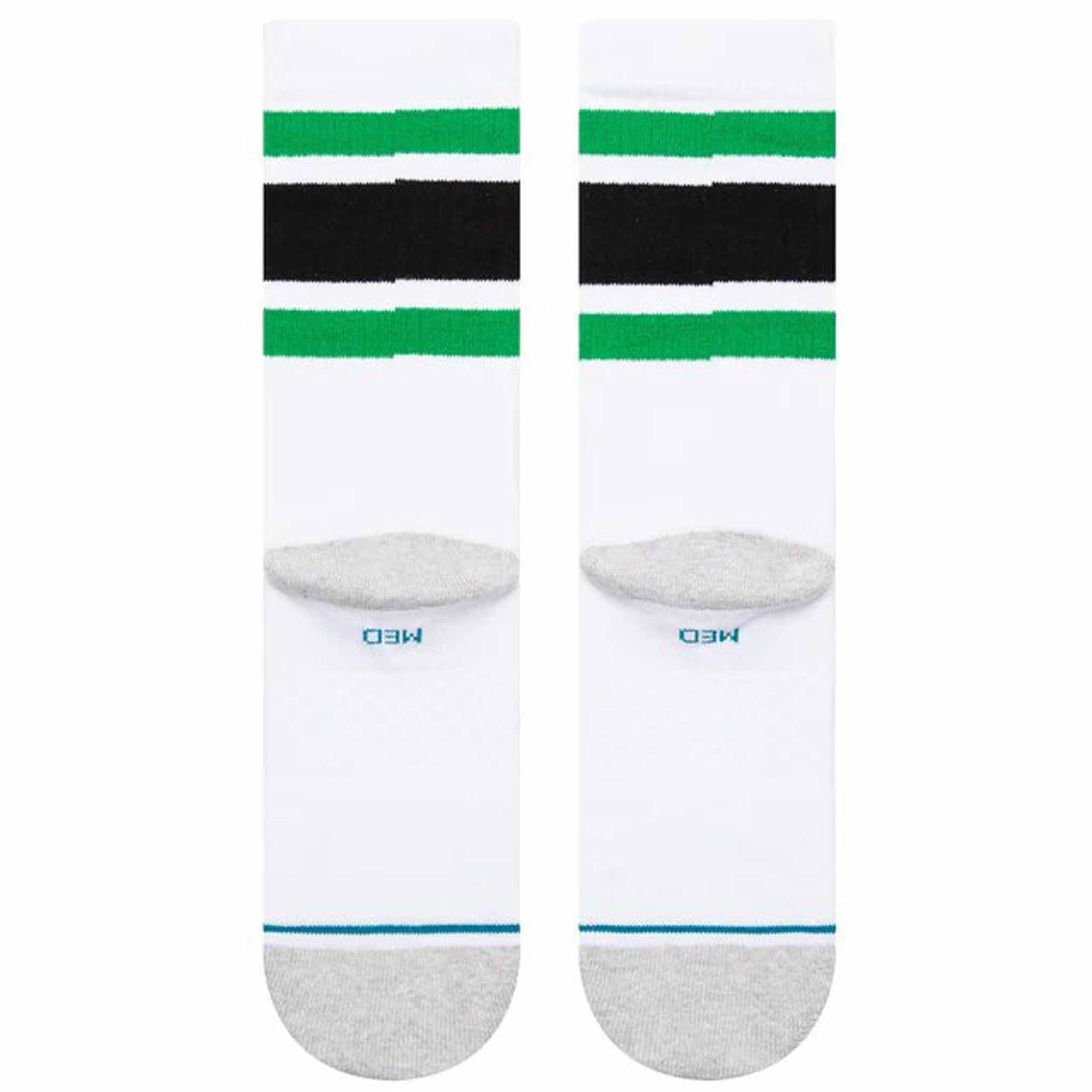 Stance X NBA Tube Crew Sock White Boston Celtics Socks