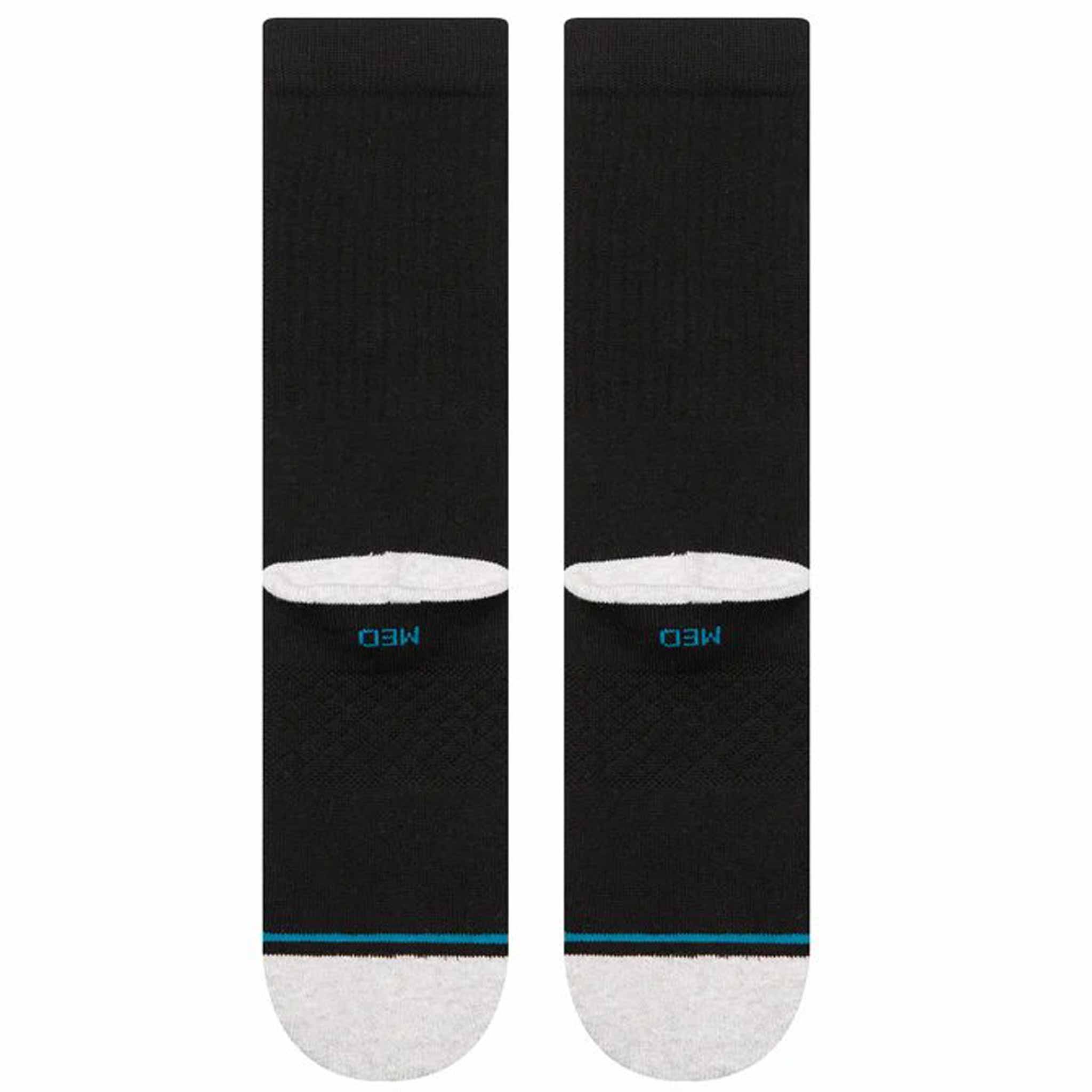 Stance X So Cal Pack Smashed Crew Sock Black Socks