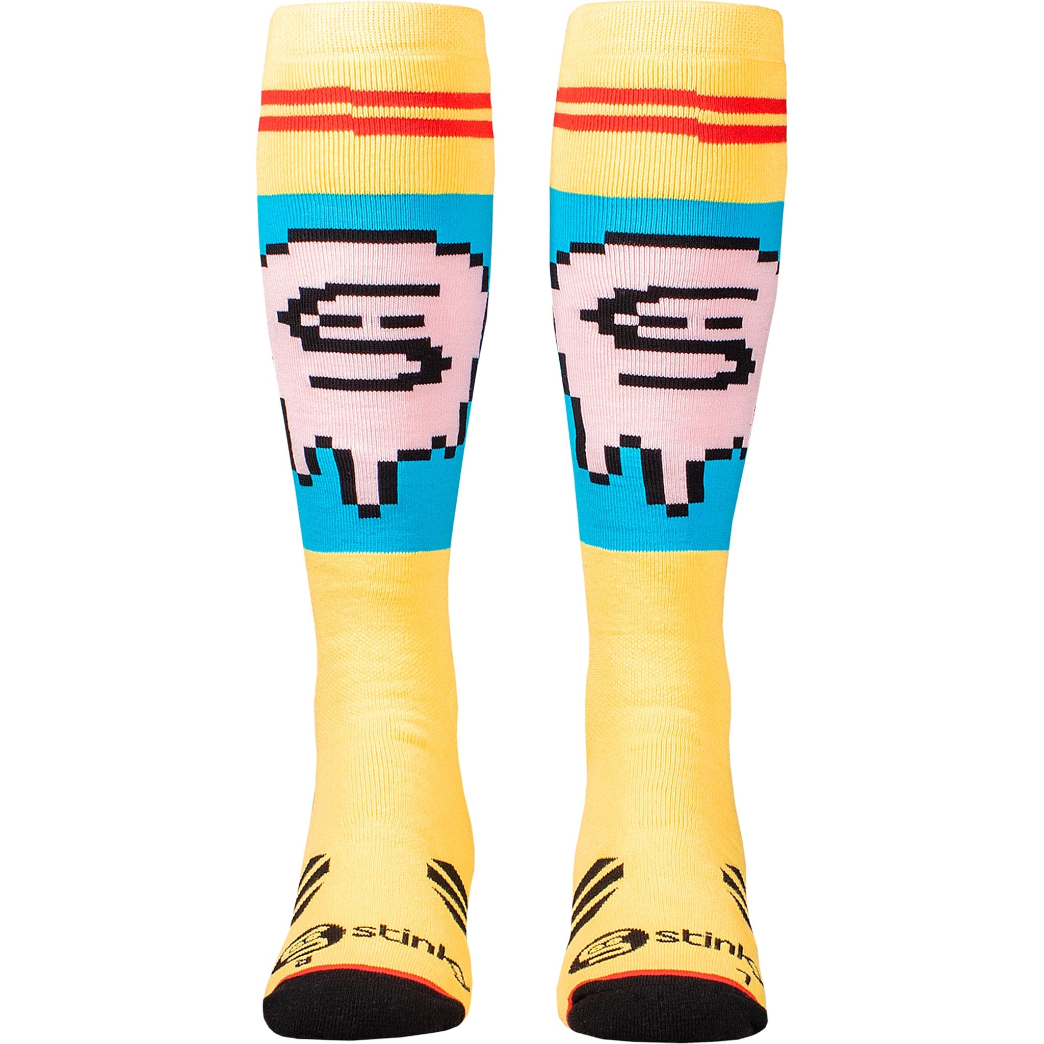 Stinky Socks Atari Drip Snowboard Socks