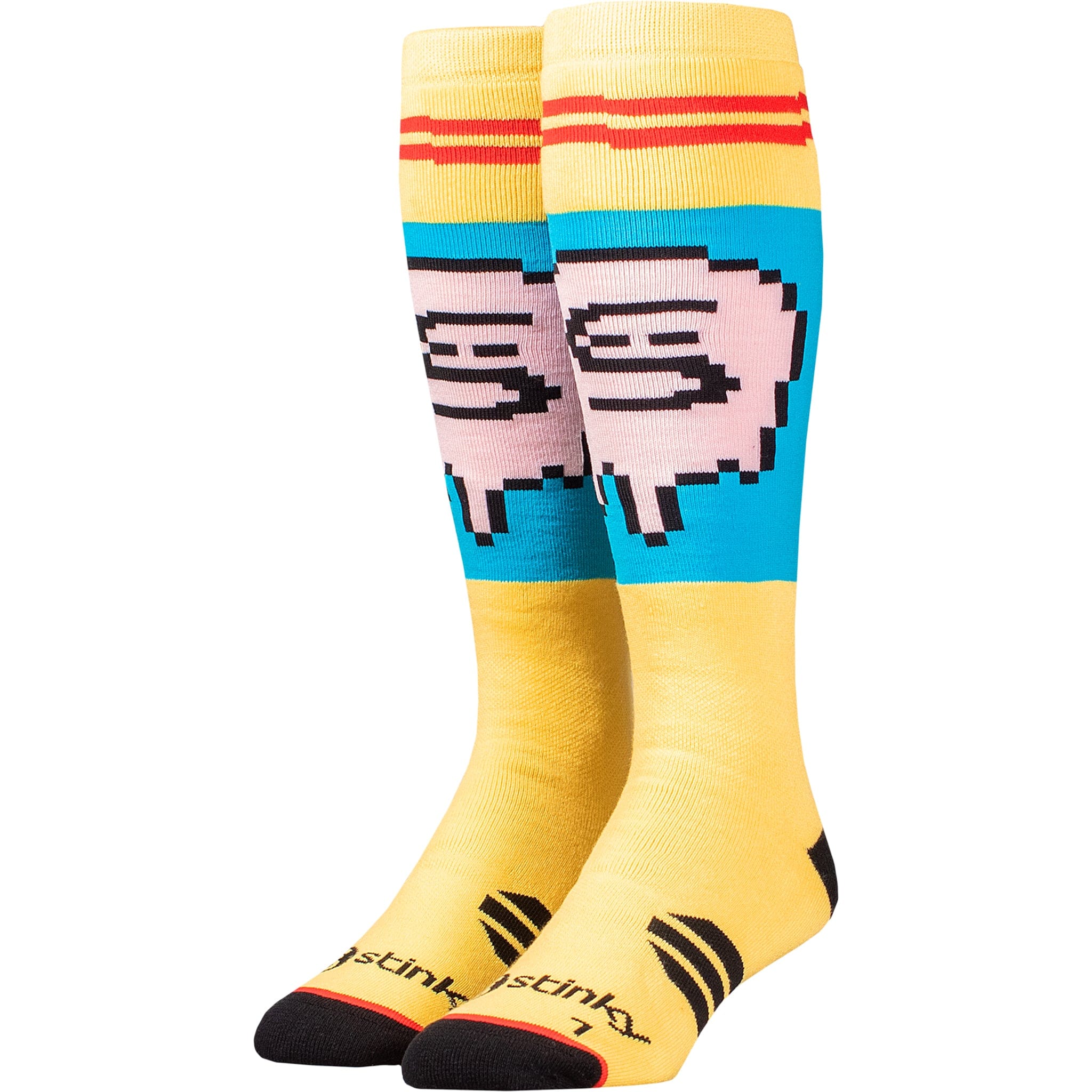 Stinky Socks Atari Drip Snowboard Socks