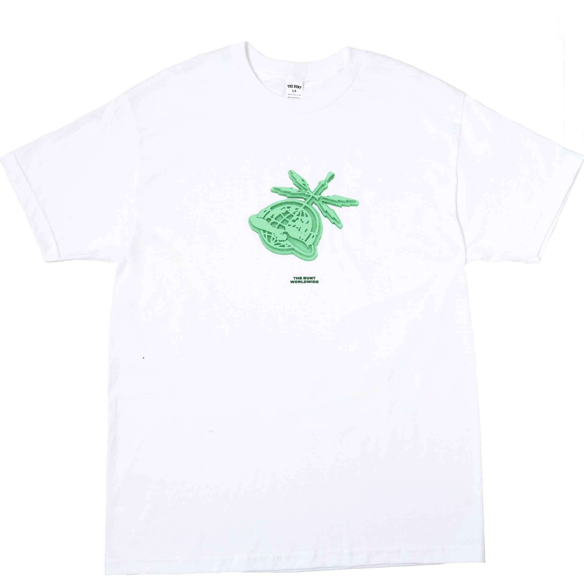 The Bunt 3D Short Sleeve Tee White T Shirt