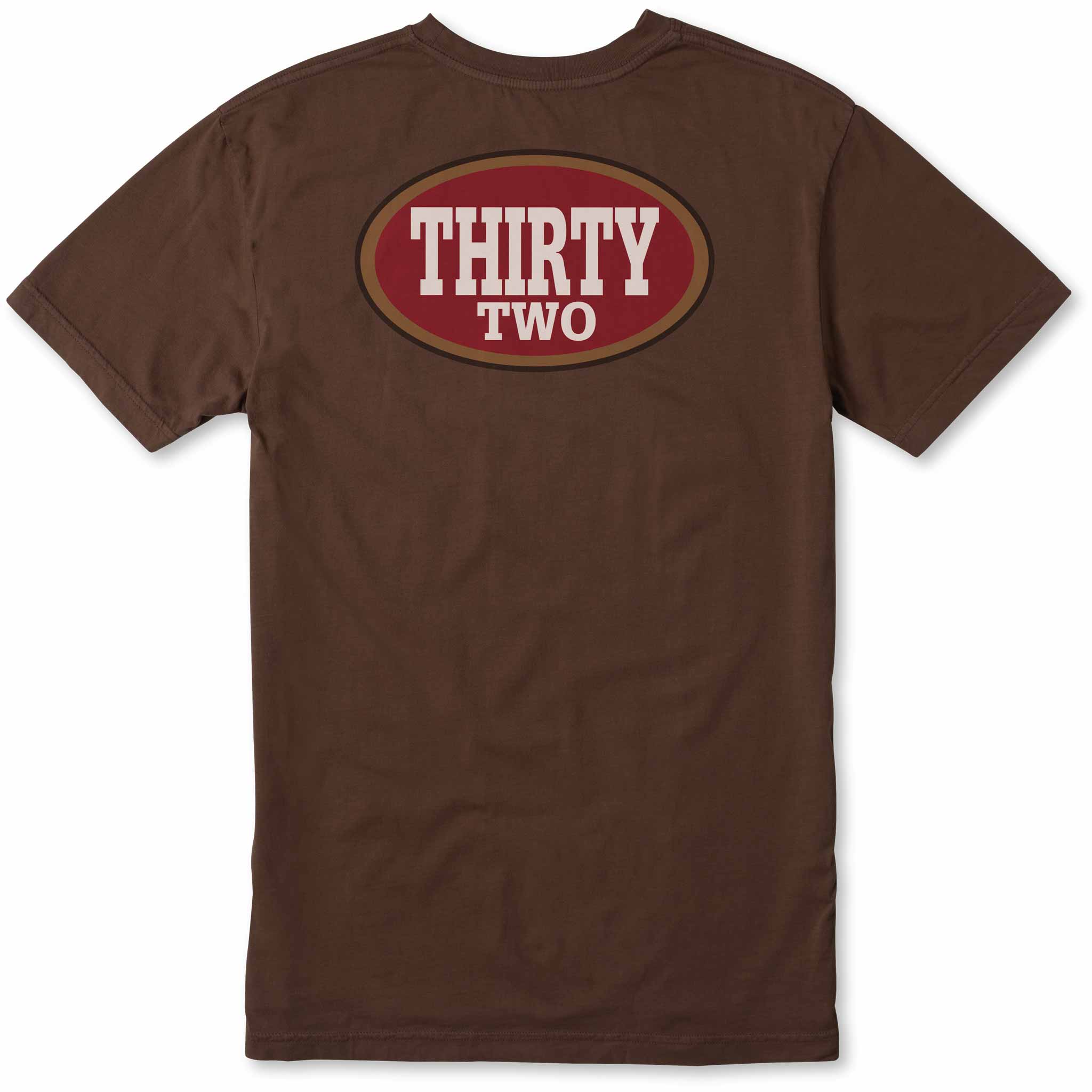 ThirtyTwo Art Tee Brown T Shirt