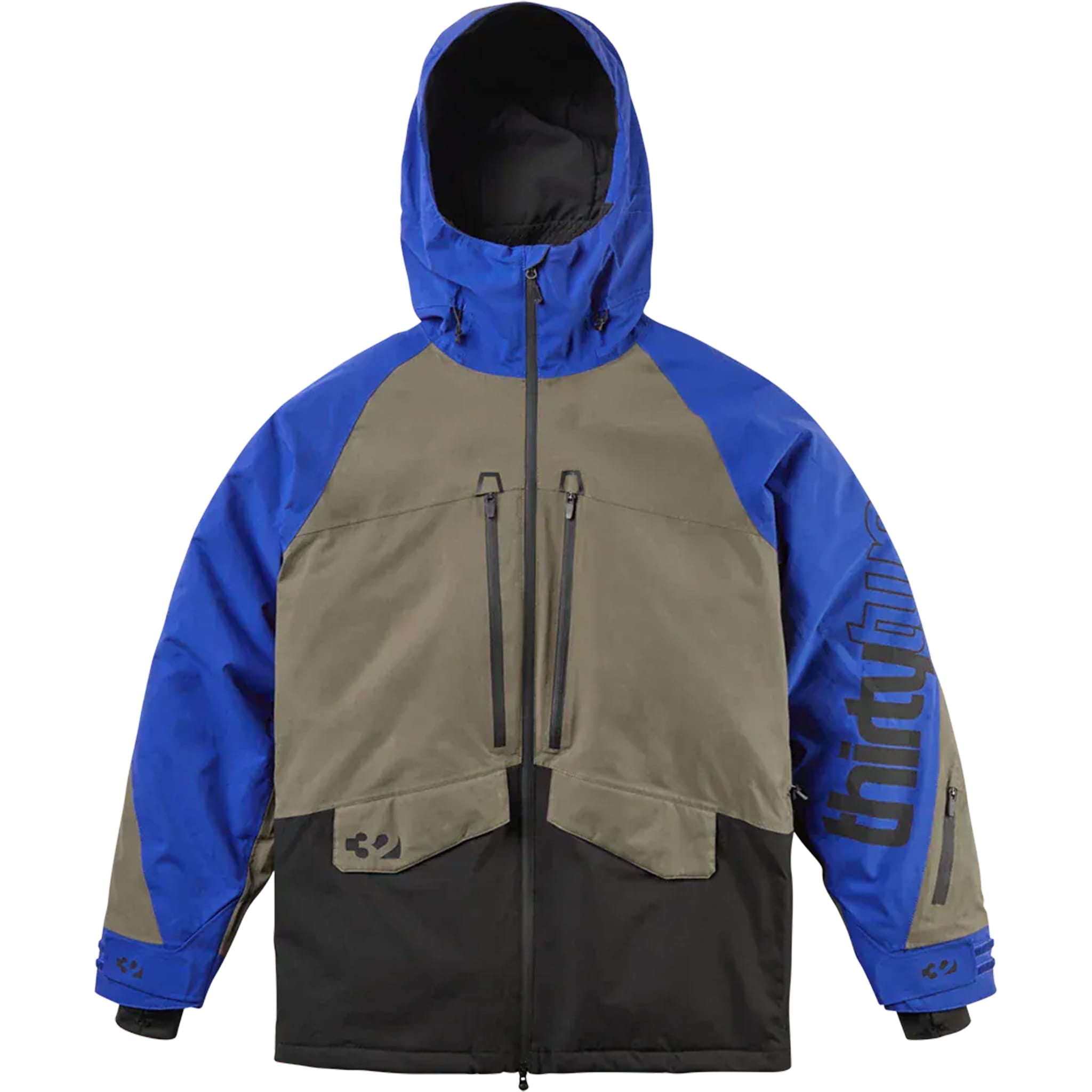 ThirtyTwo Lashed Insulated Jacket Blue 2026 Mens Snowboard Jackets