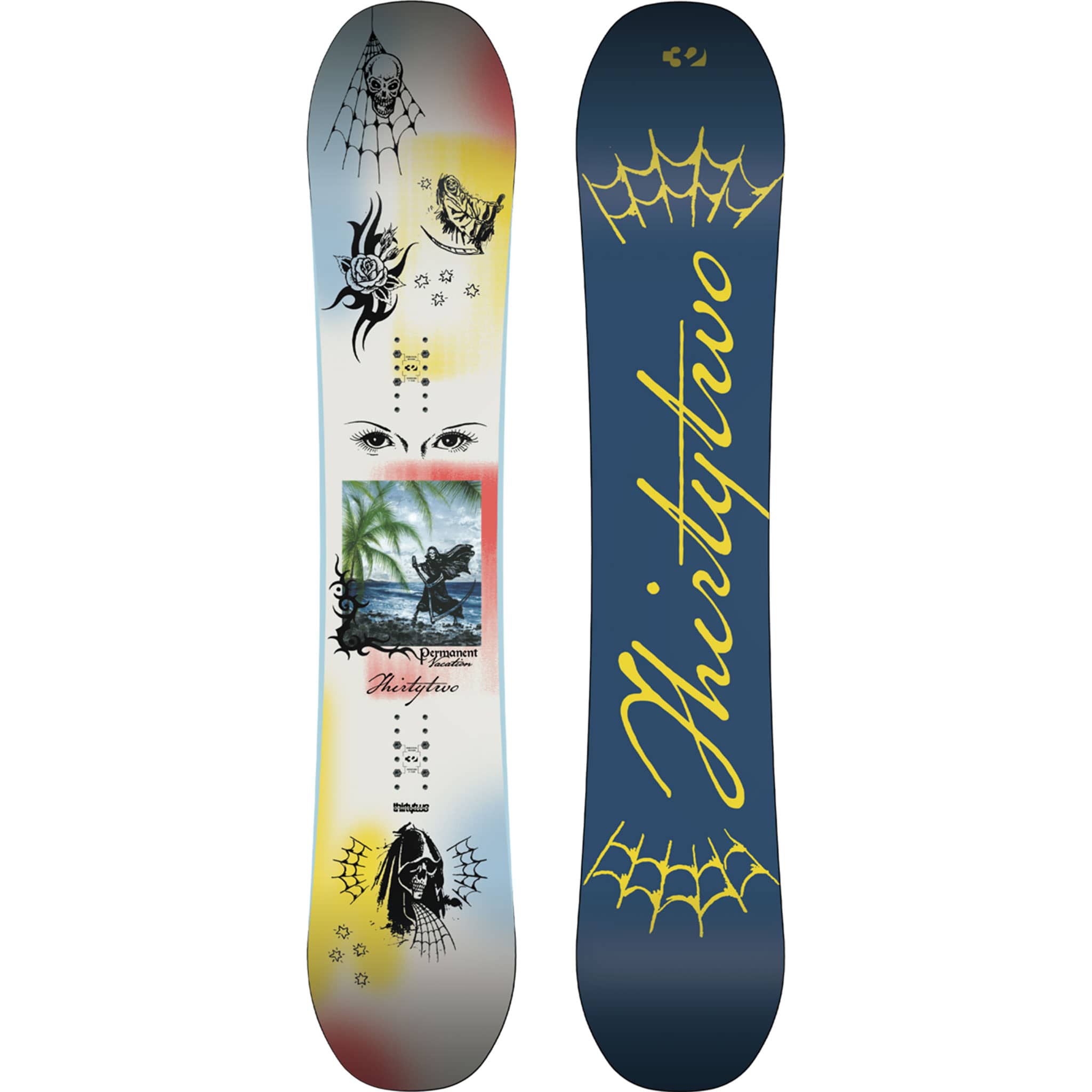 ThirtyTwo Permanent Vacation Snowboard White 2027 Snowboard
