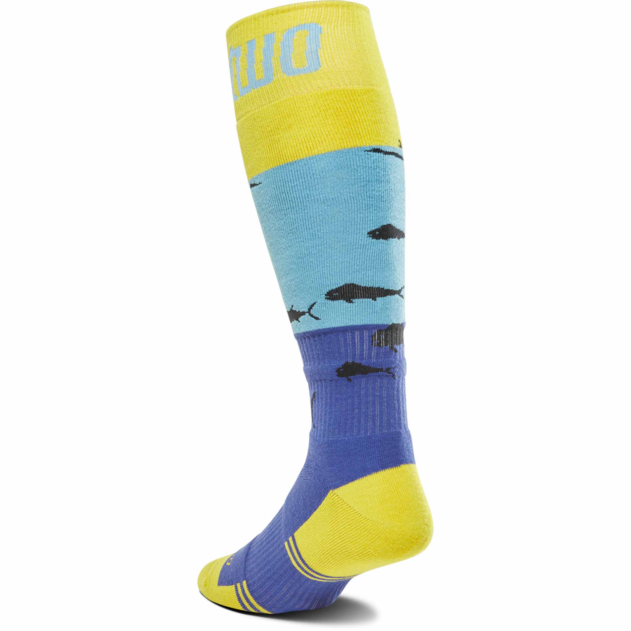 ThirtyTwo TM Coolmax Sock Blue Yellow Socks
