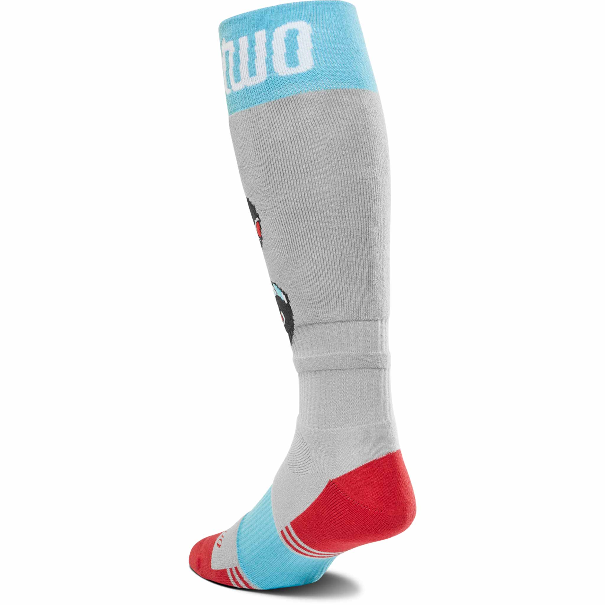 ThirtyTwo TM Coolmax Sock Grey Red Socks