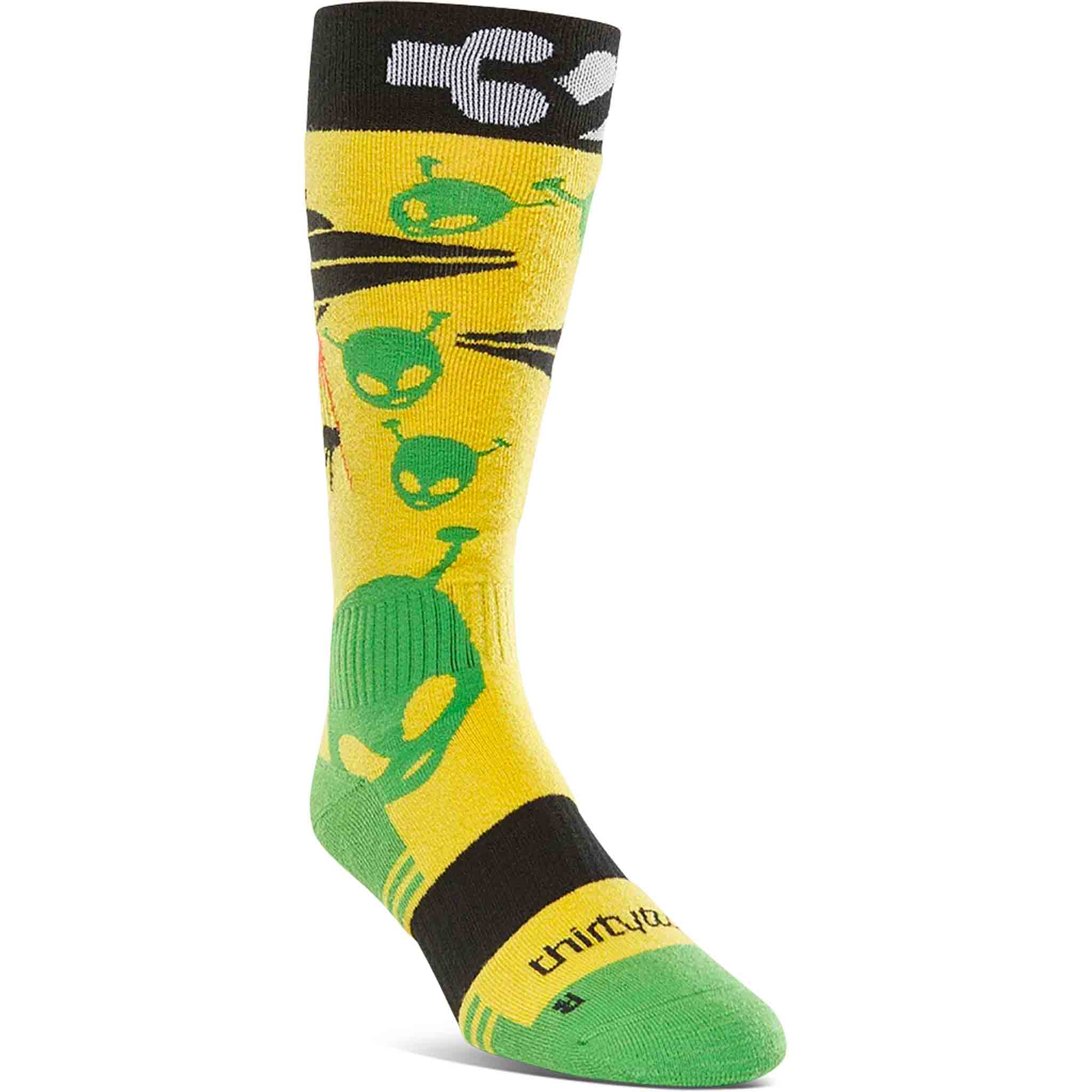 ThirtyTwo TM Merino Sock Yellow Socks