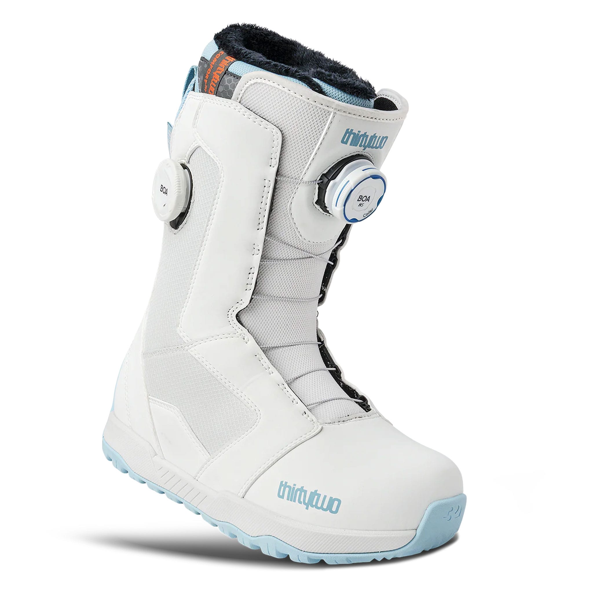 ThirtyTwo Women's STW Double Boa Snowboard Boot Light Grey 2027 Womens Snowboard Boots
