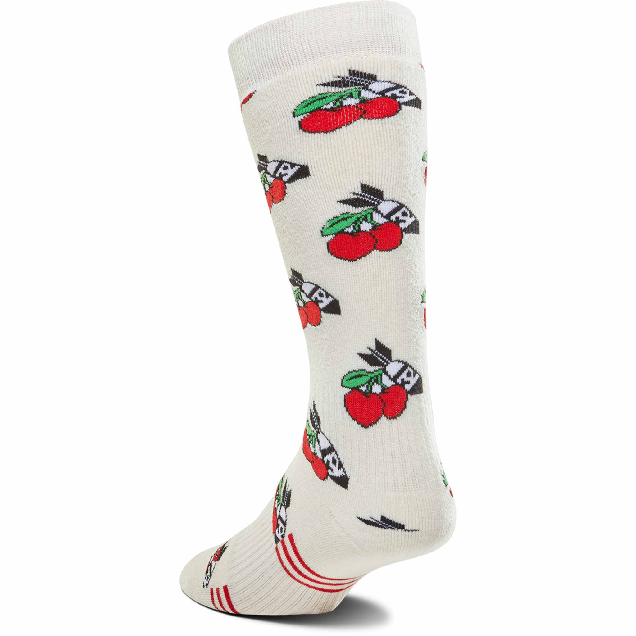 ThirtyTwo Womens Merino Sock White Red Socks