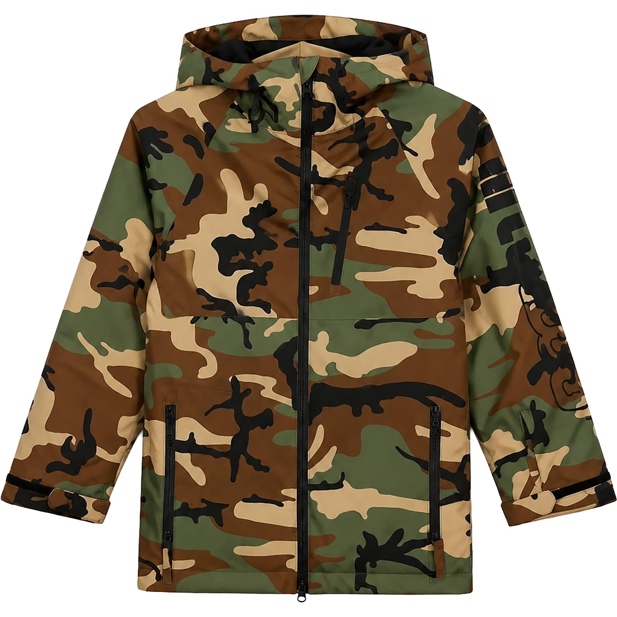 ThirtyTwo Youth Grasser Jacket Camo 2024 Youth Jackets