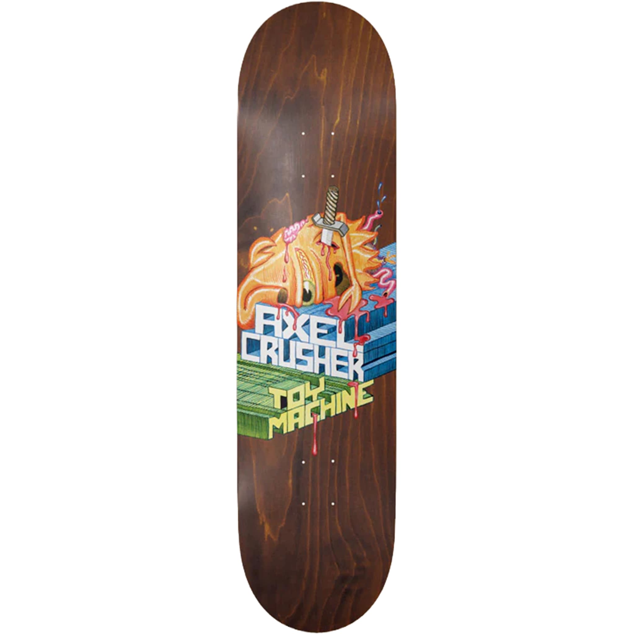 Toy Machine Axel Stabbed Skateboard Deck 8.38" Skateboard