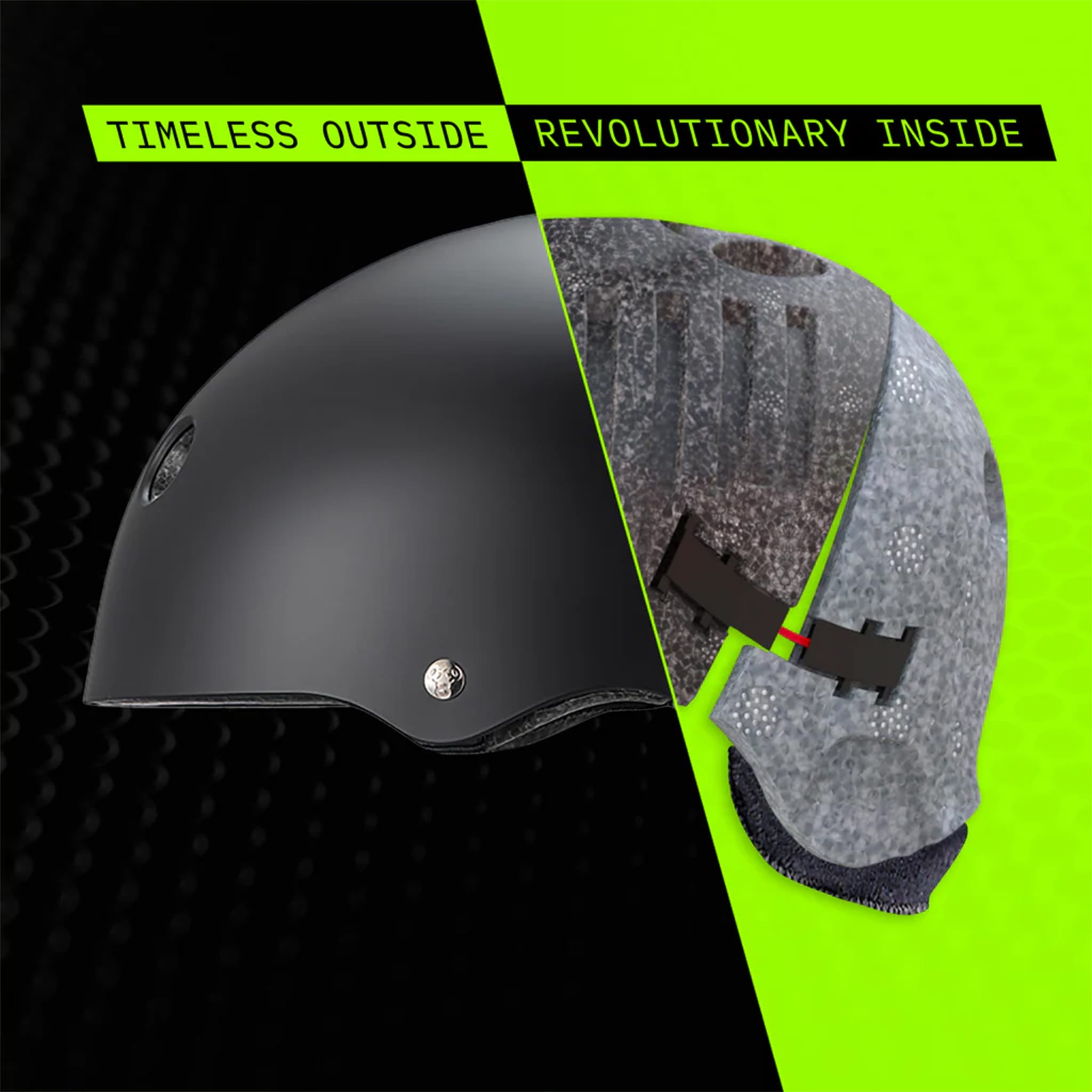 Triple 8 Deep Cover Helmet White Glossy Skateboard Helmet