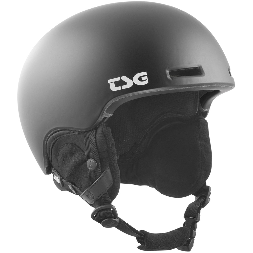 TSG Fly Asian Fit Satin Black Snowboard Helmet