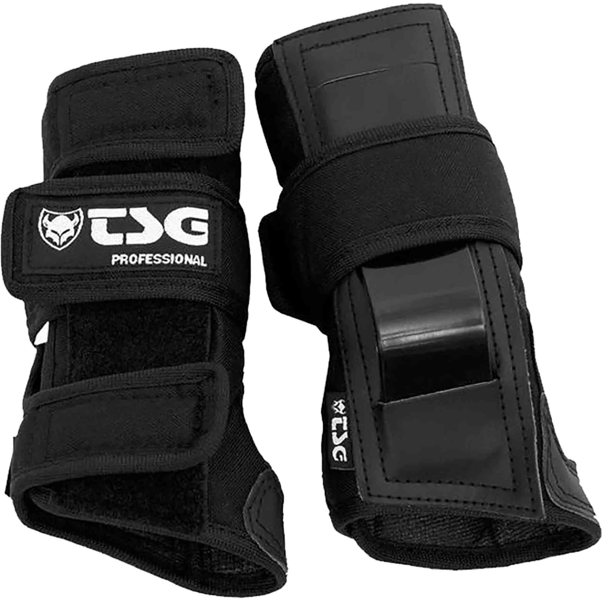 TSG Professional Wrist Guards Black Skateboard Protection
