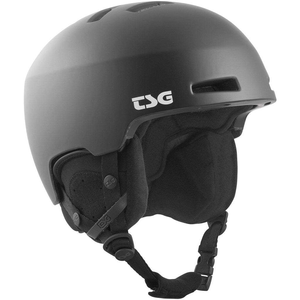 TSG Tweak Satin Black Snowboard Helmet