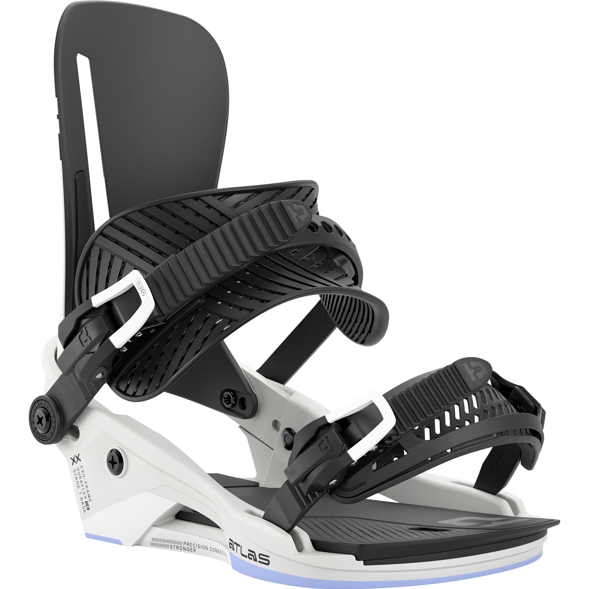 Union Atlas Snowboard Binding Cool Grey 2027 Mens Snowboard Bindings