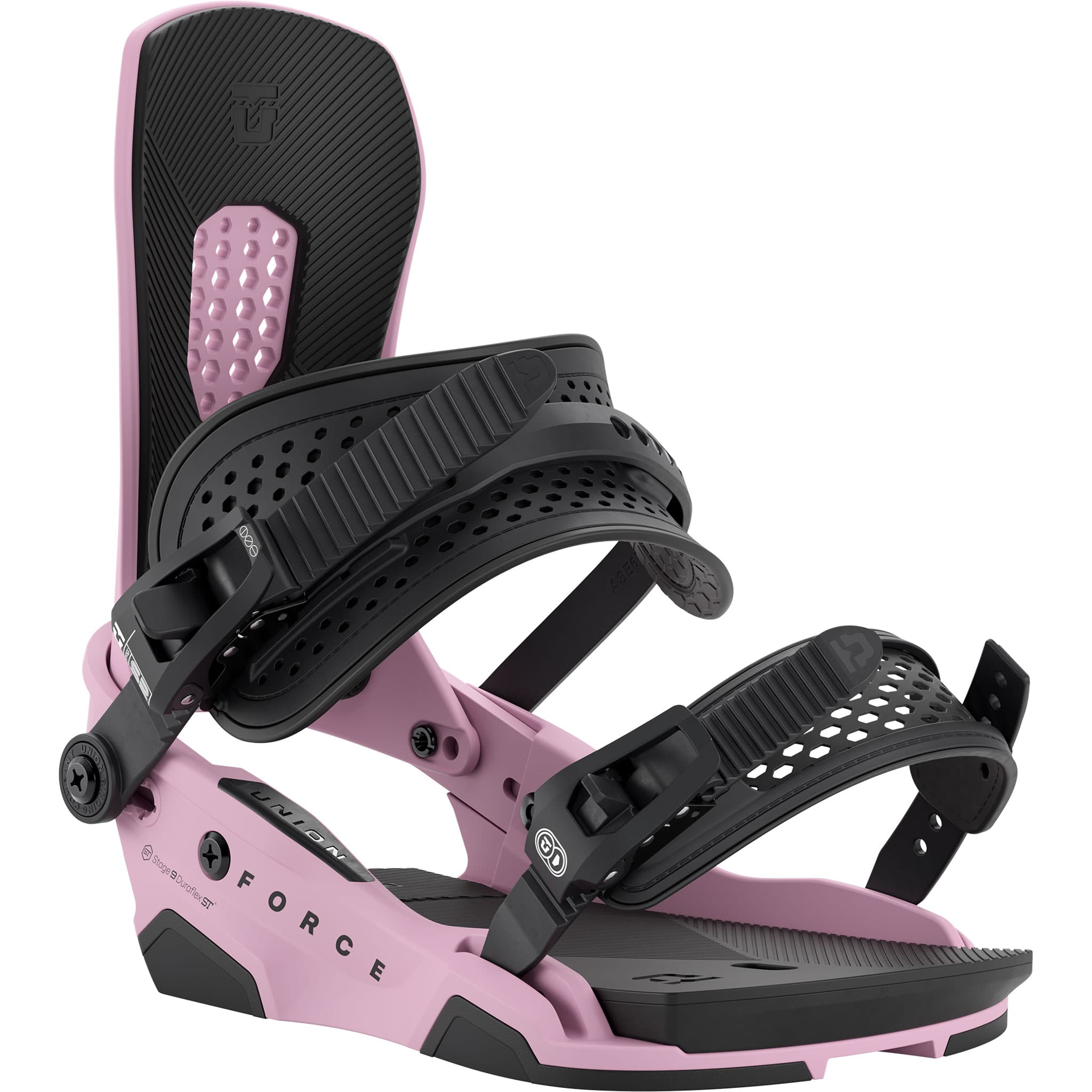 Union Force Snowboard Binding Pink 2027 Mens Snowboard Bindings