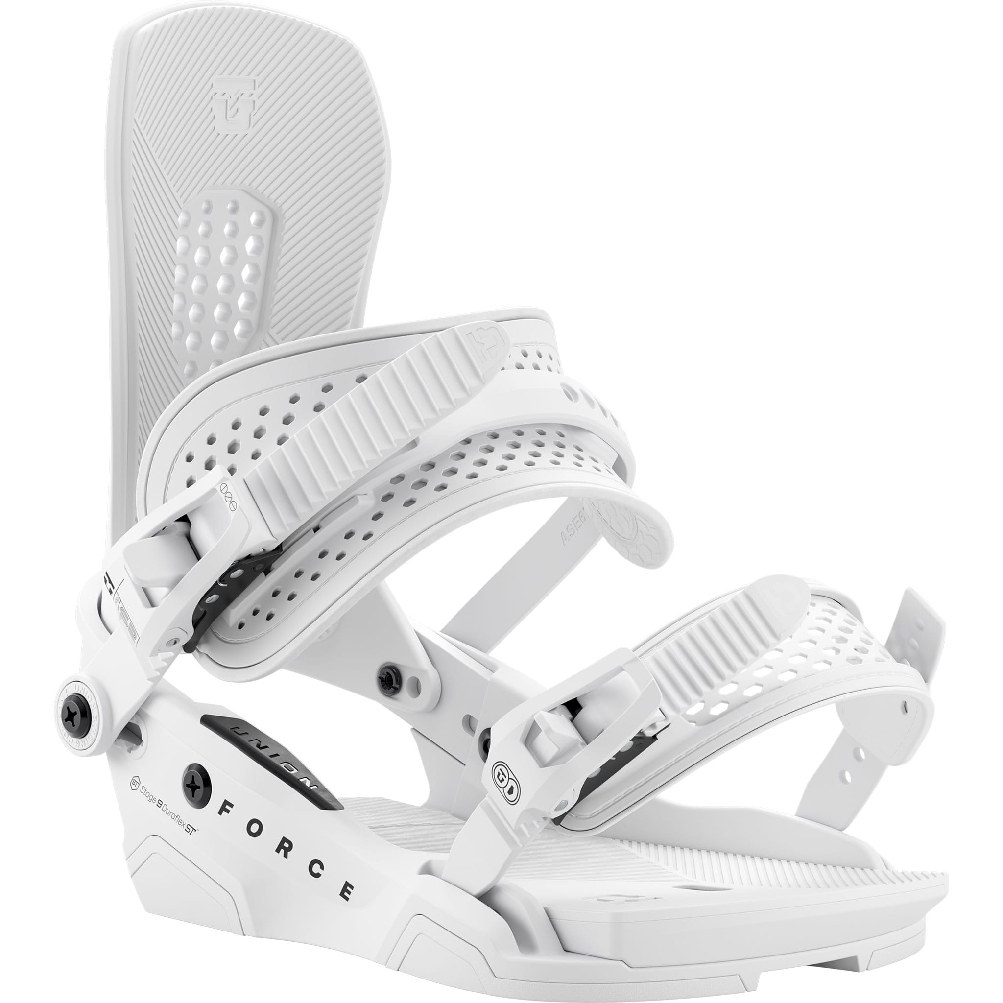 Union Force Snowboard Binding White 2027 Mens Snowboard Bindings
