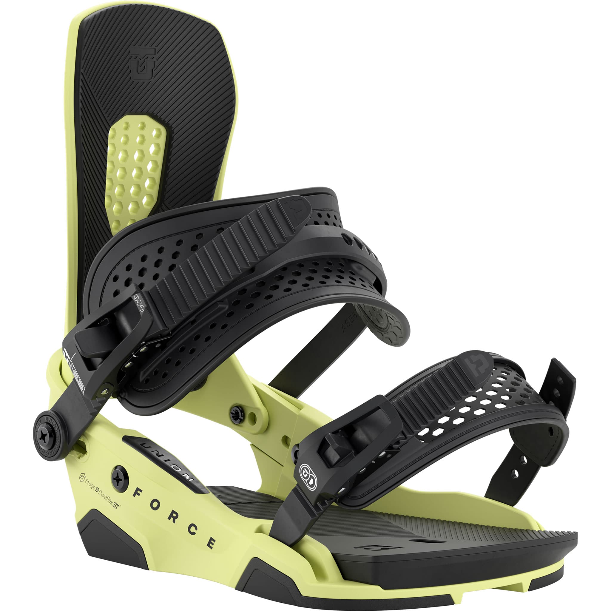 Union Force Snowboard Binding Yellow 2027 Mens Snowboard Bindings