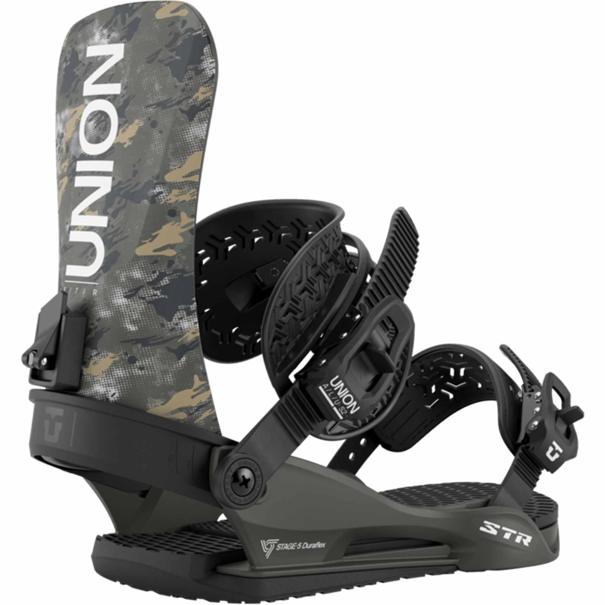 Union STR Snowboard Binding Camo 2026 Mens Bindings