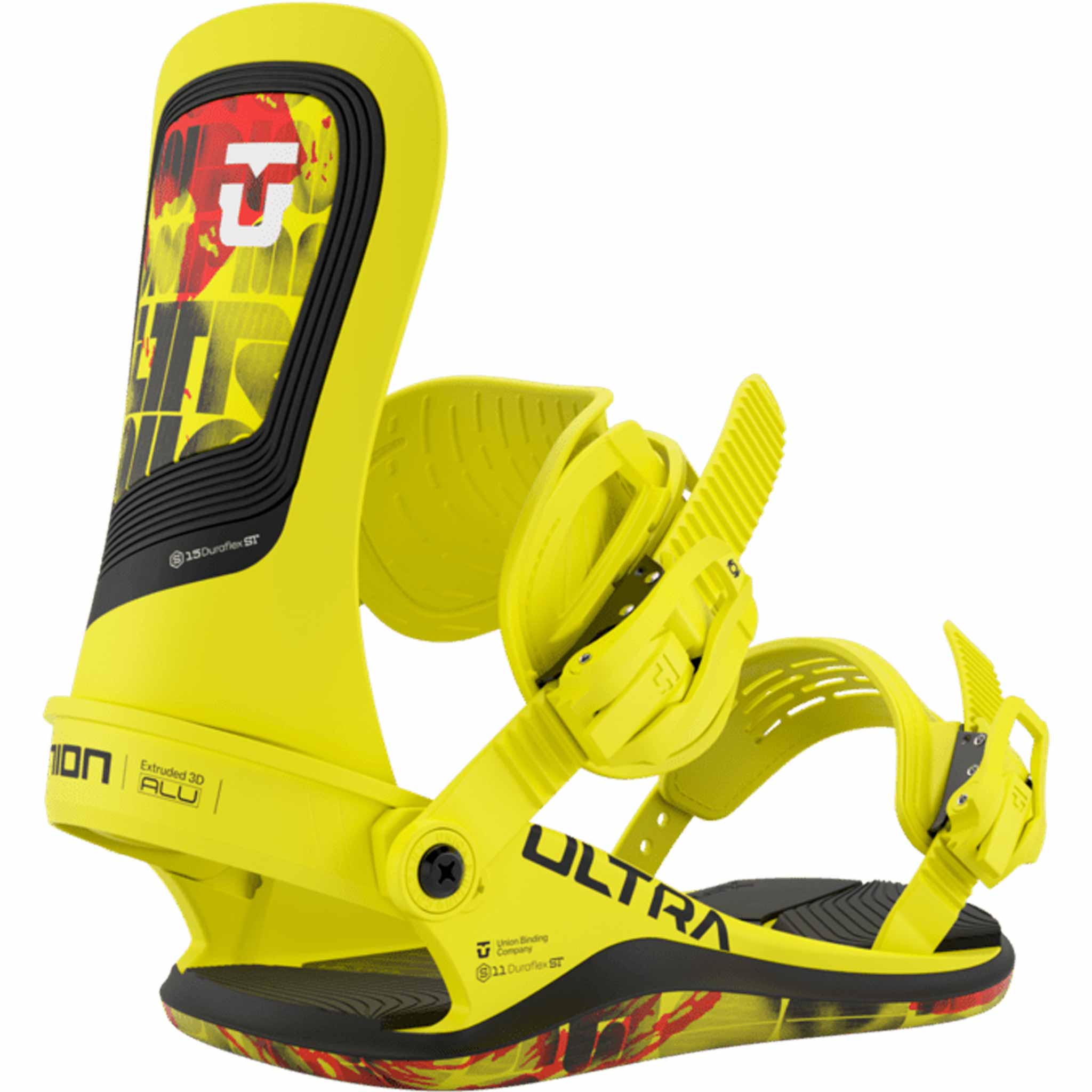 Union Ultra Snowboard Binding Hype Yellow 2026 Mens Bindings