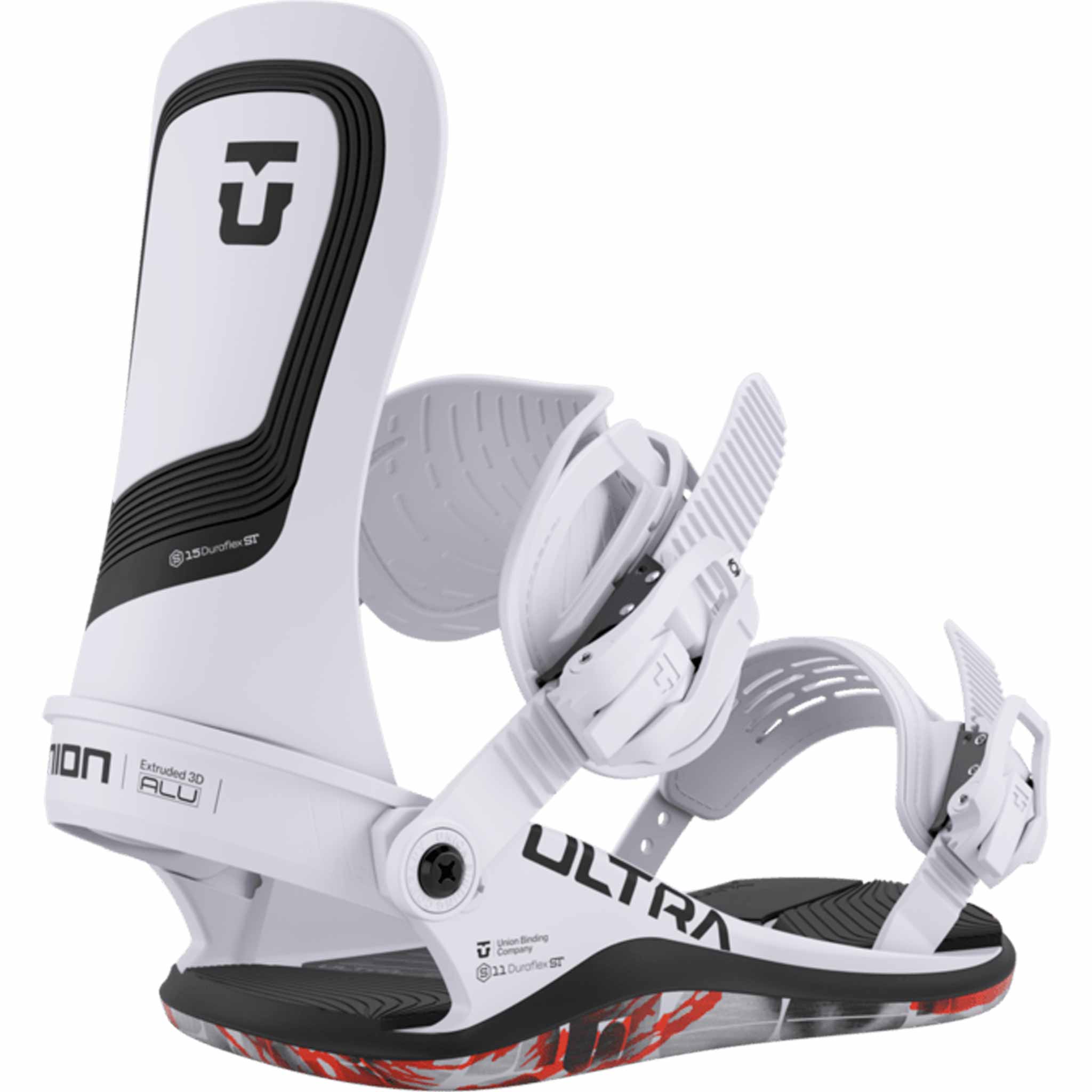 Union Ultra Snowboard Binding Ice Grey 2026 Mens Bindings