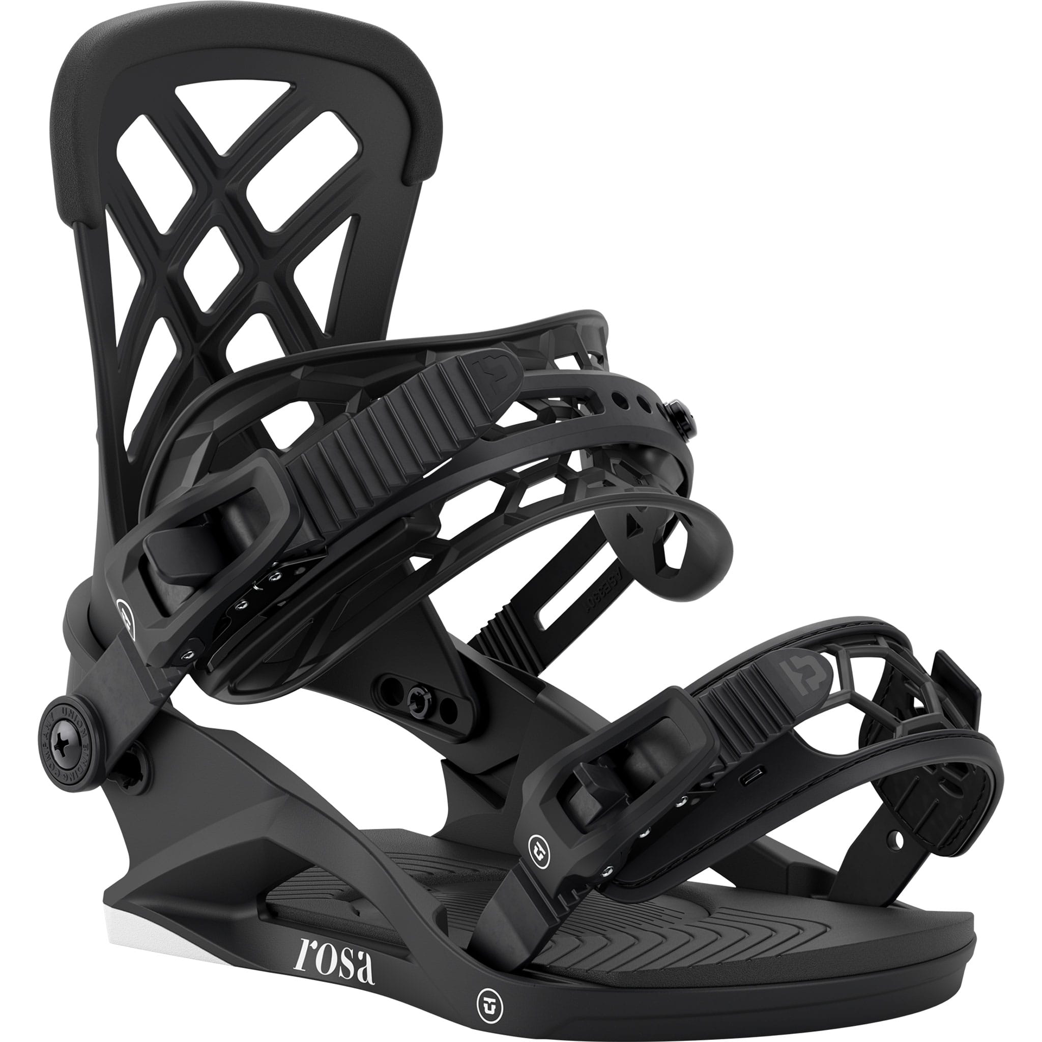 Union Women's Rosa Snowboard Binding Black 2027 Womens Snowboard Bindings