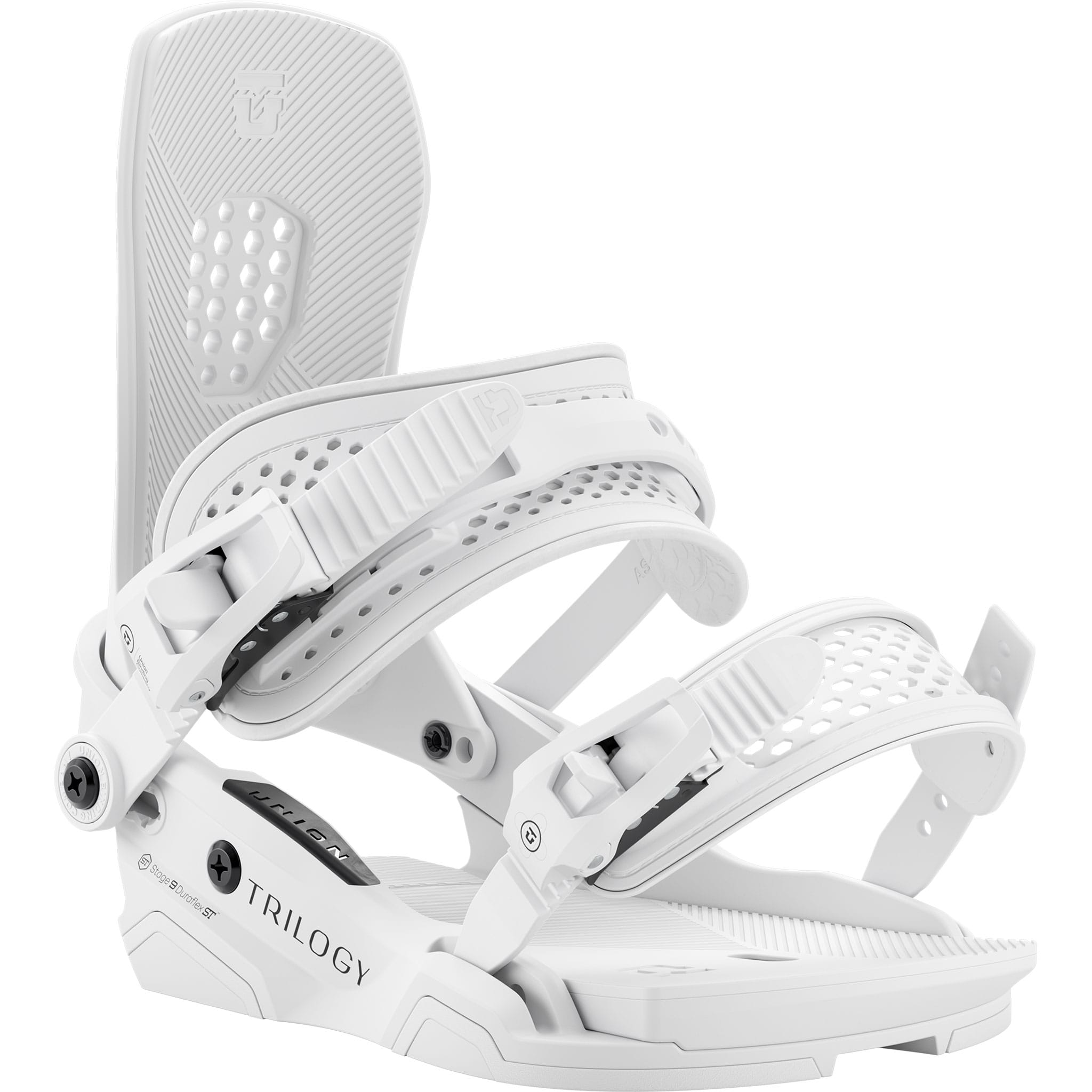 Union Women's Trilogy Snowboard Binding White 2027 Womens Snowboard Bindings