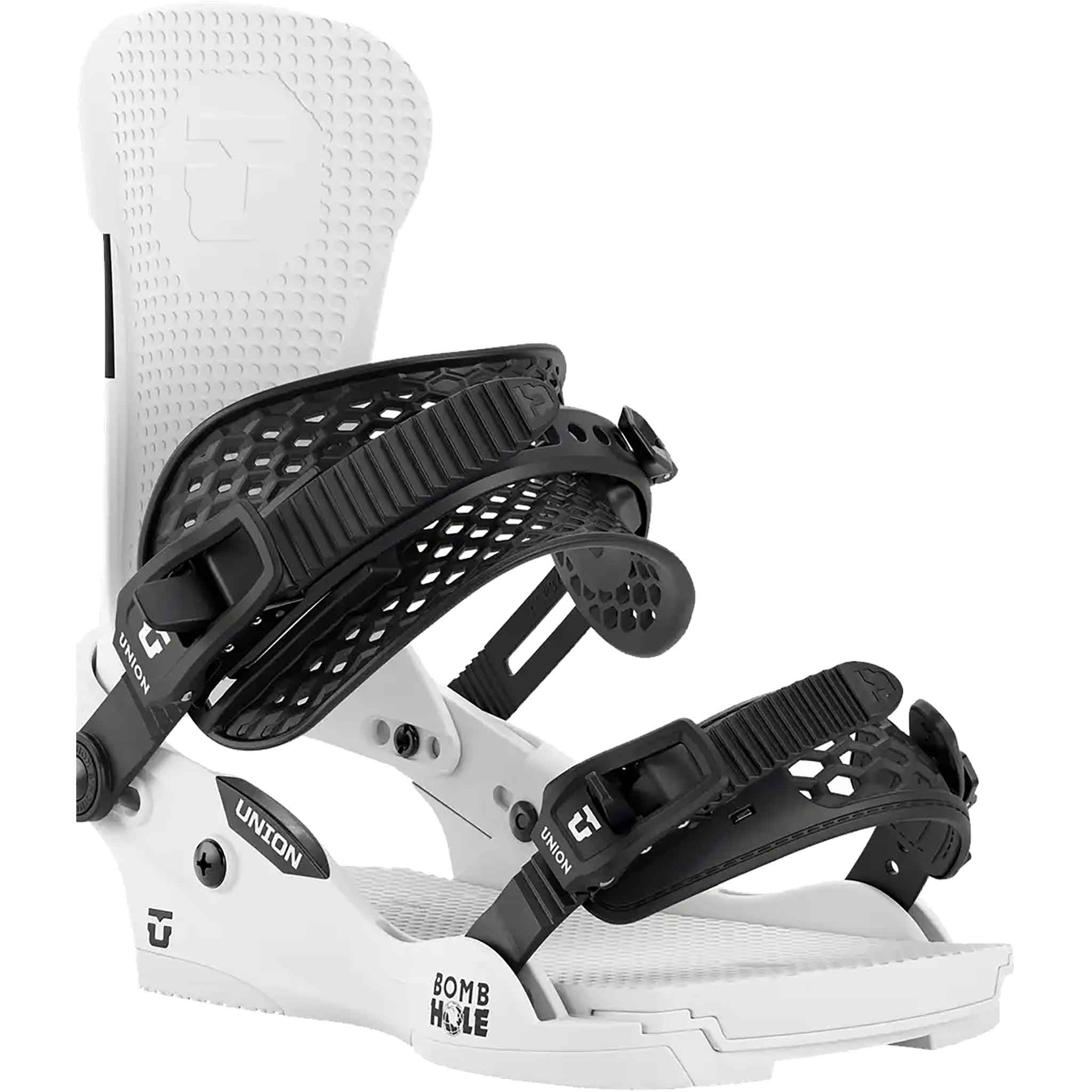 Union X Bomb Hole Force Classic Snowboard Binding White 2026 Mens Bindings