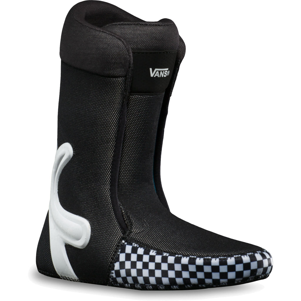 Vans Aura Pro Snowboard Boot Black White 2024 Mens Boots